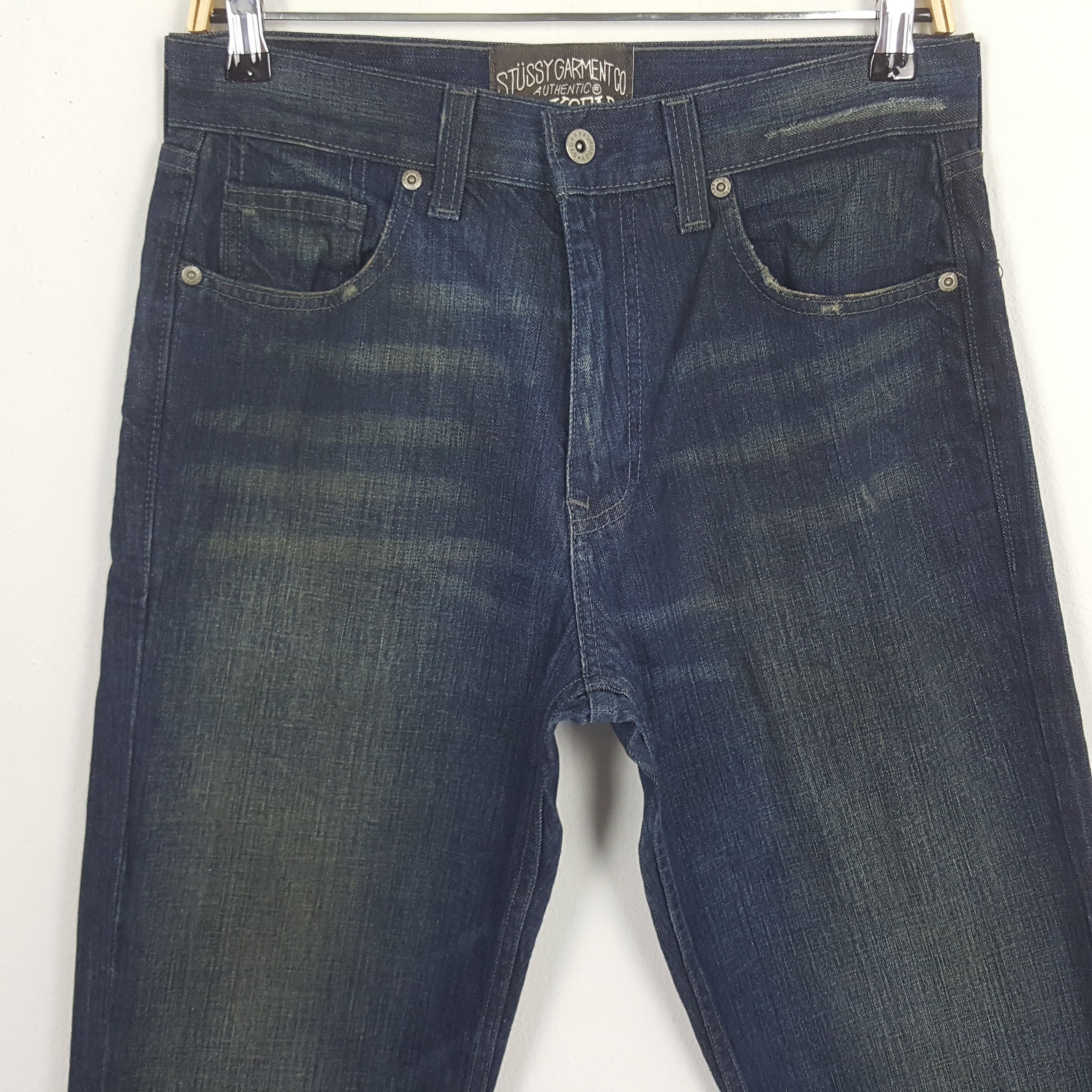 Stussy Vintage Stussy Custom Big Art Style Denim Jeans Size US 30 / EU 46 - 4 Thumbnail