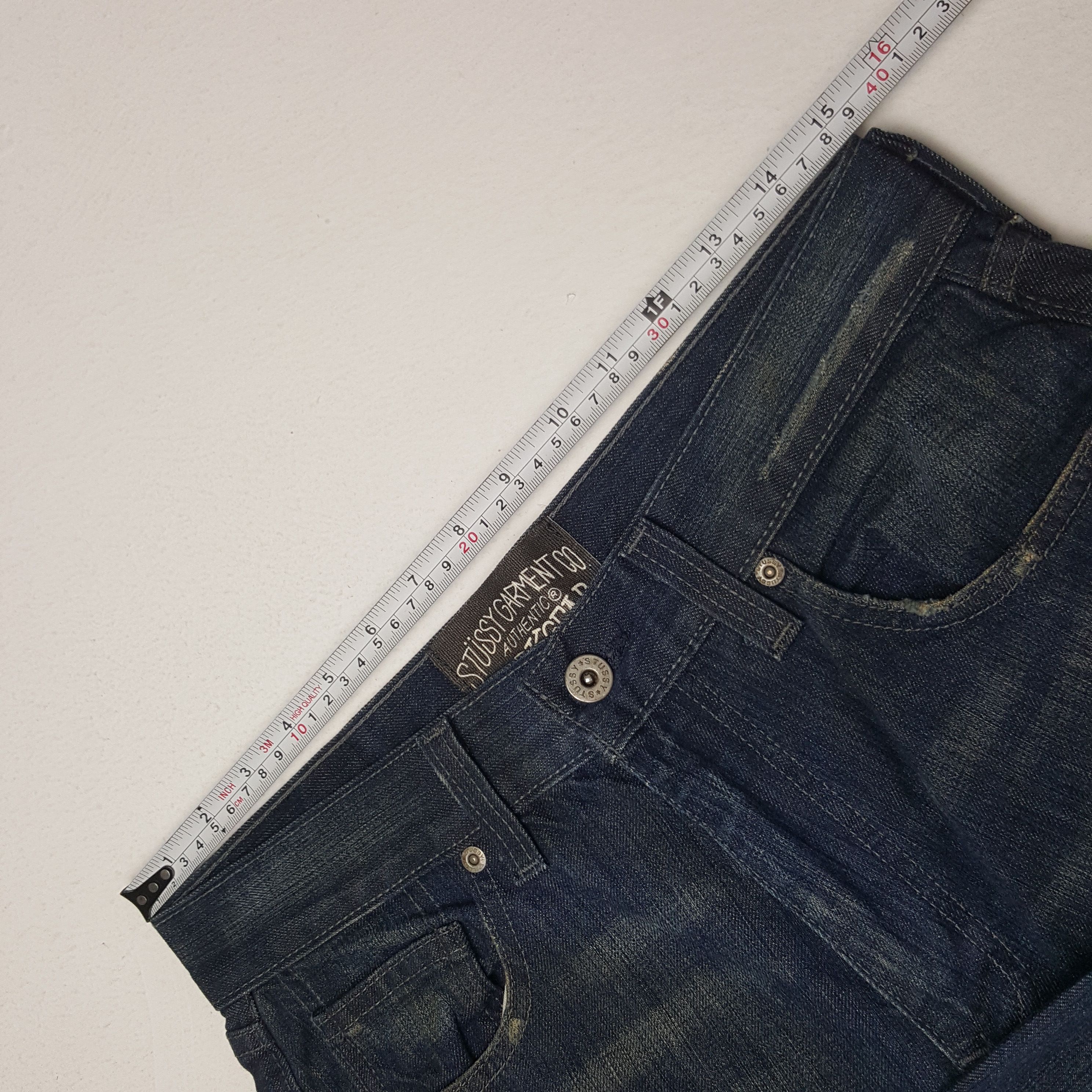 Stussy Vintage Stussy Custom Big Art Style Denim Jeans Size US 30 / EU 46 - 7 Thumbnail