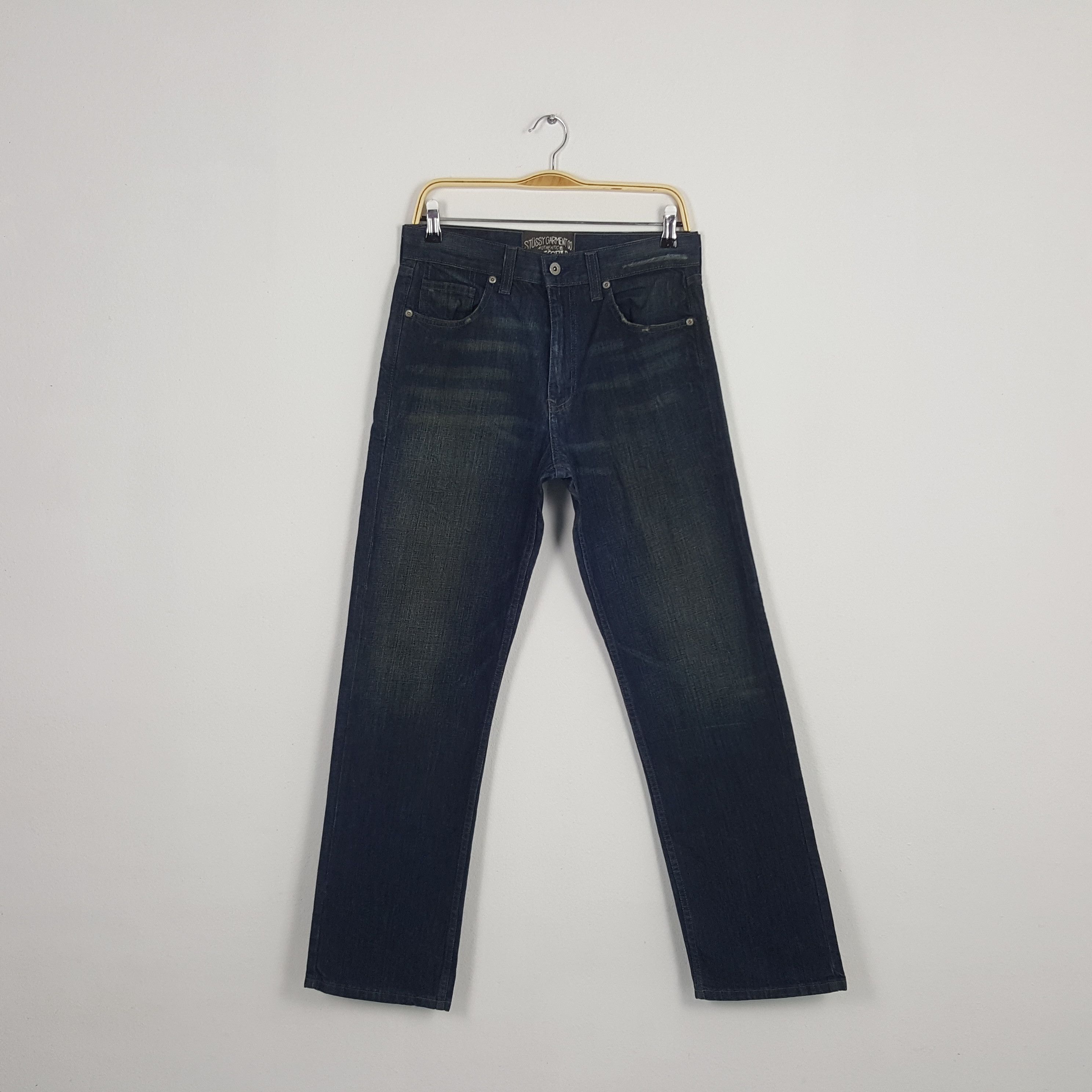 Stussy Vintage Stussy Custom Big Art Style Denim Jeans Size US 30 / EU 46 - 3 Thumbnail