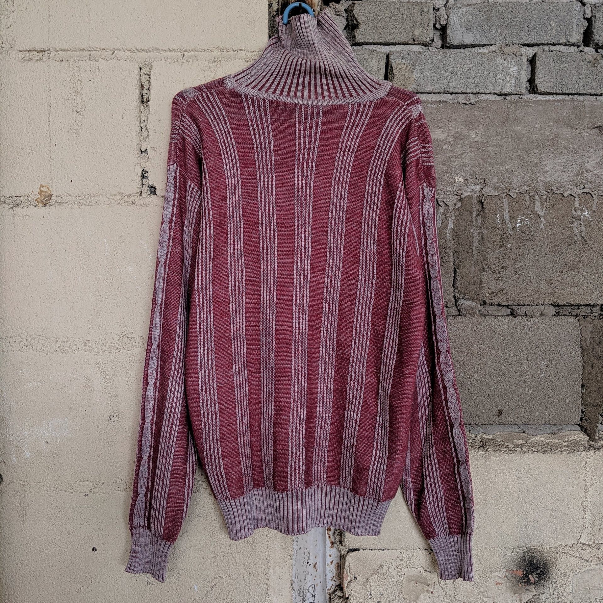 Aran Isles Knitwear Vintage Japanese Turtle Neck Knitwear Sweater Jumper Size US M / EU 48-50 / 2 - 6 Thumbnail