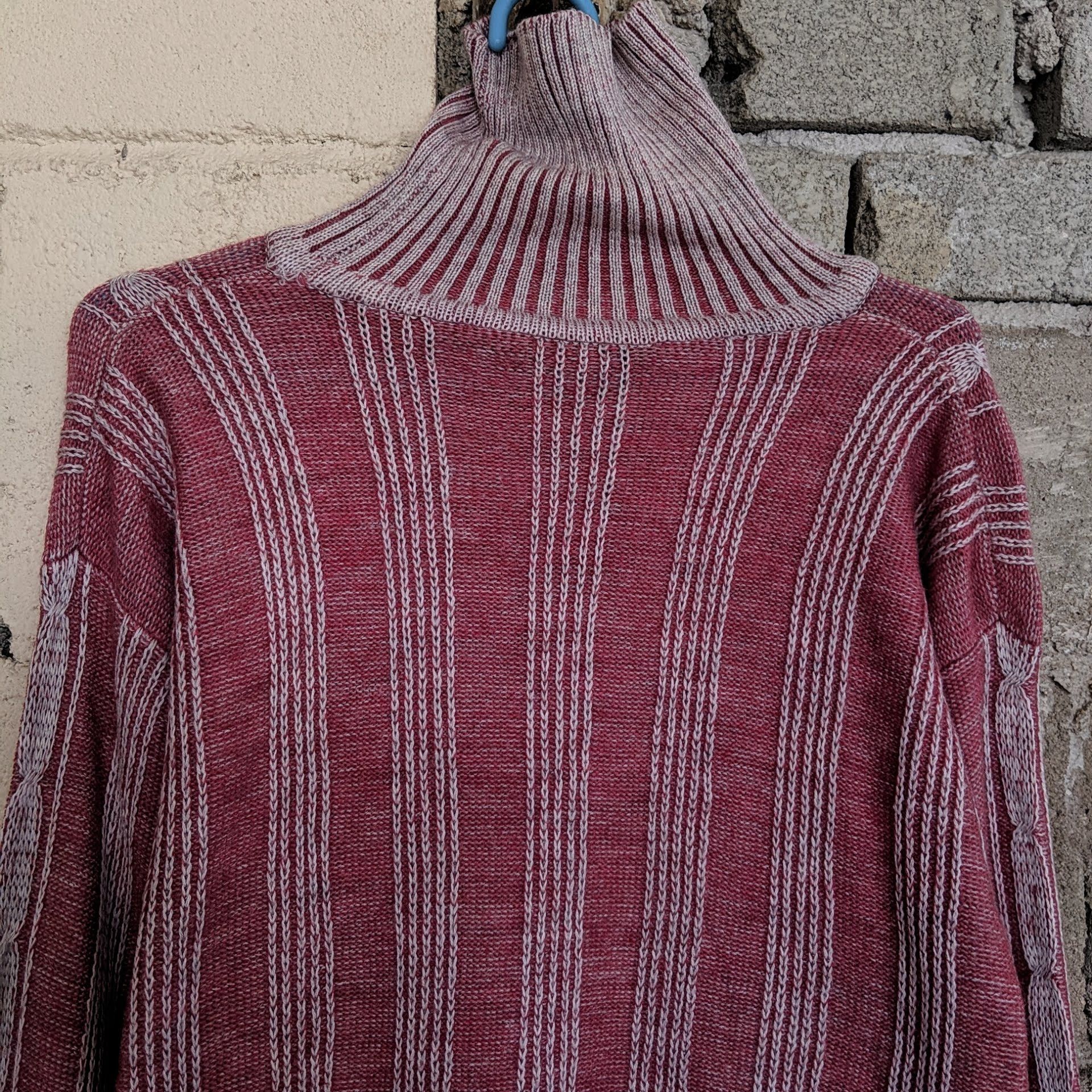 Aran Isles Knitwear Vintage Japanese Turtle Neck Knitwear Sweater Jumper Size US M / EU 48-50 / 2 - 7 Thumbnail