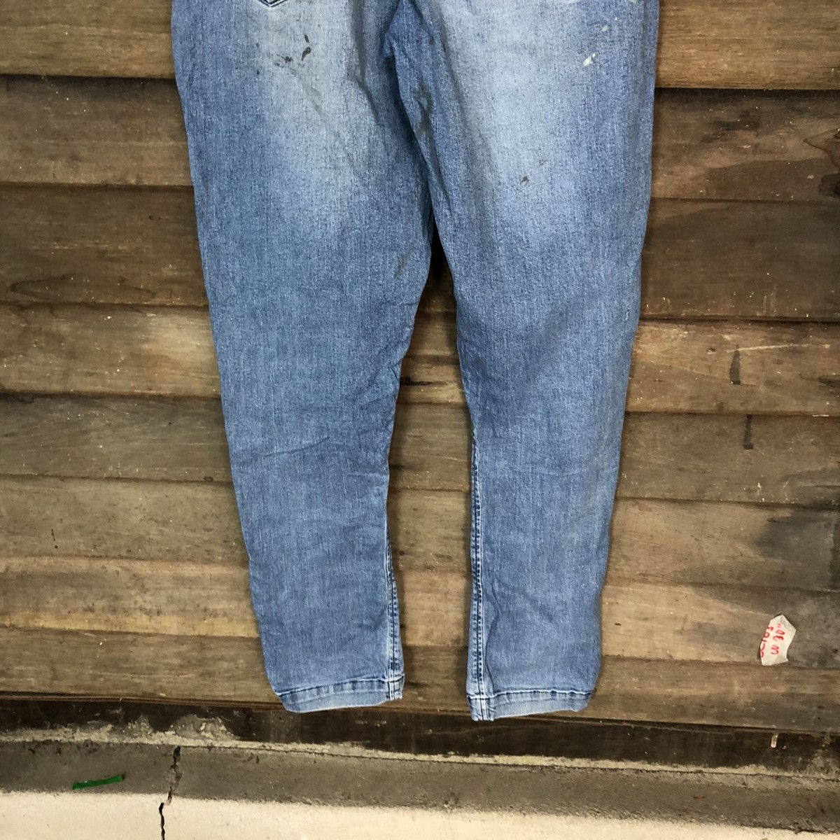 Japanese Brand Tora japan dirty Distressed Denim Pants #5087 Size US 31 - 10 Thumbnail