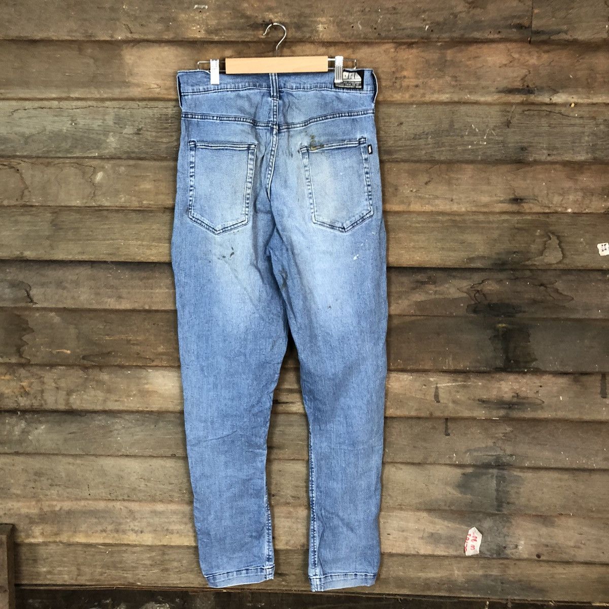 Japanese Brand Tora japan dirty Distressed Denim Pants #5087 Size US 31 - 8 Thumbnail