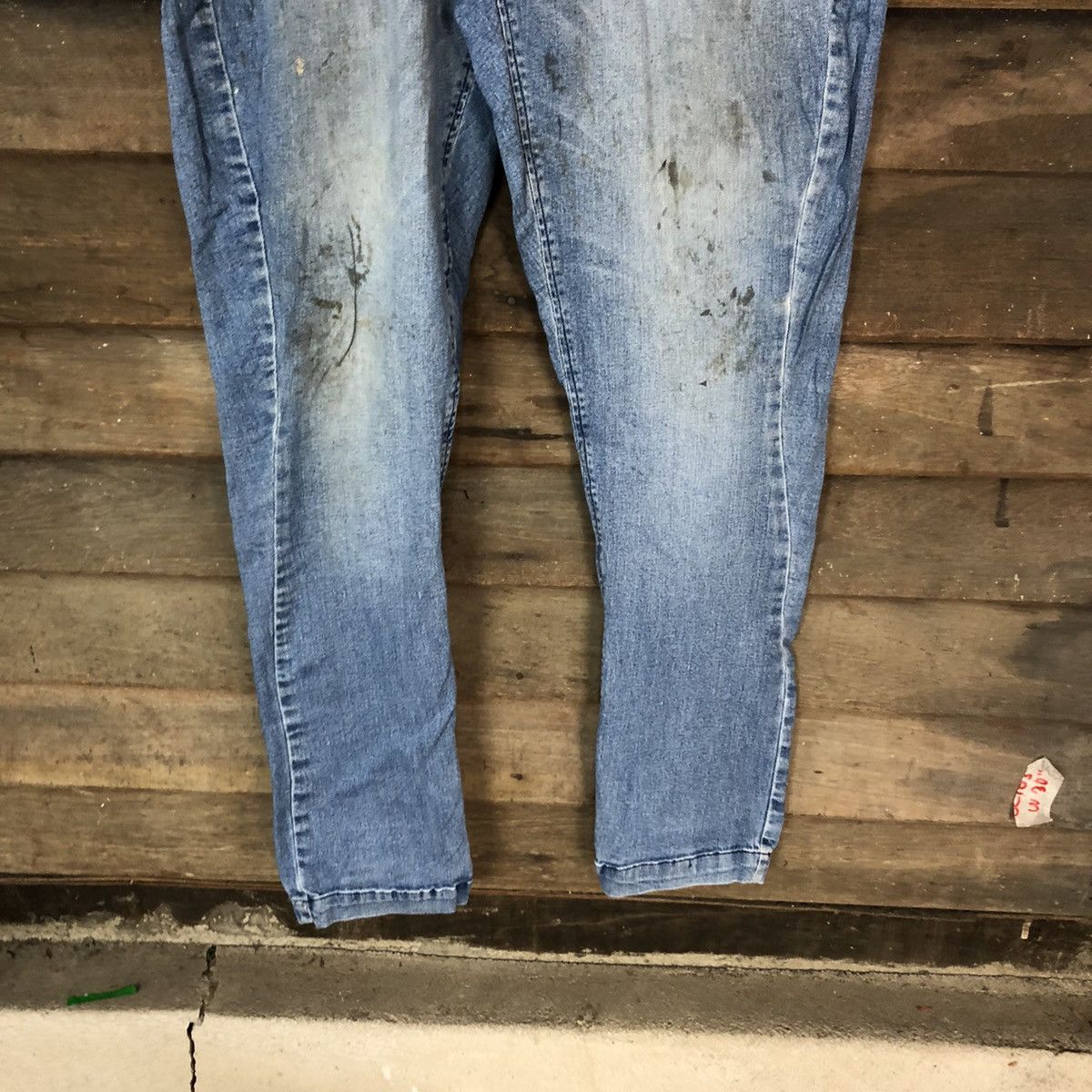 Japanese Brand Tora japan dirty Distressed Denim Pants #5087 Size US 31 - 3 Thumbnail