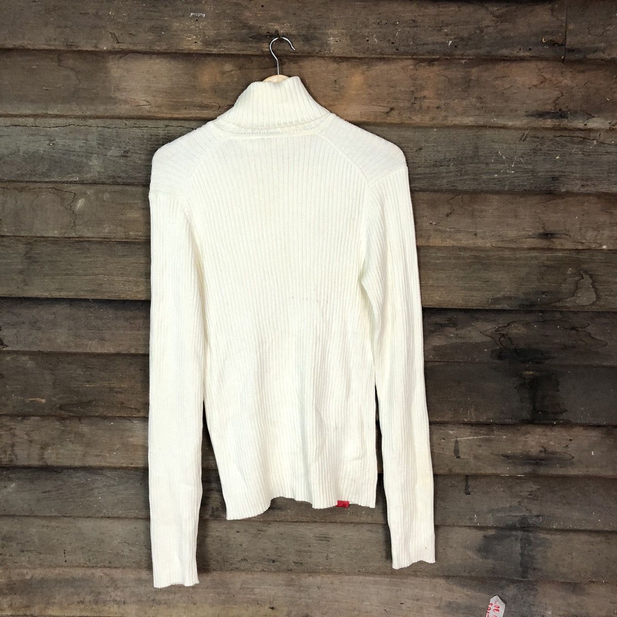Parasuco Parasuco White stripe japan Knitwear #5021 Size L / US 10 / IT 46 - 11 Thumbnail