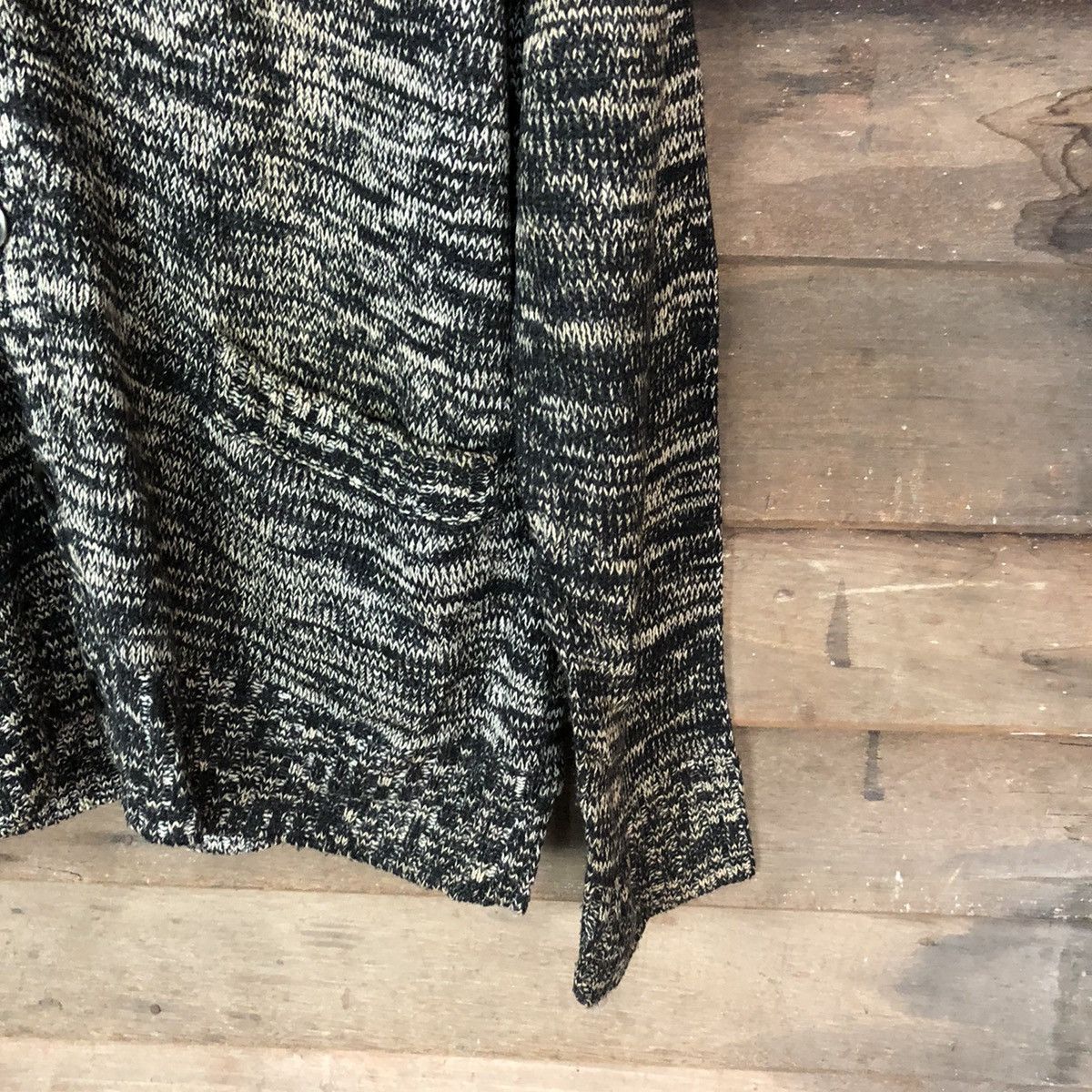 Vintage Lovis Chavlono Grey Knitwear cardigan #5020 Size L / US 10 / IT 46 - 5 Thumbnail