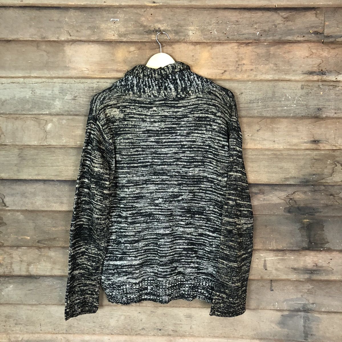 Vintage Lovis Chavlono Grey Knitwear cardigan #5020 Size L / US 10 / IT 46 - 10 Thumbnail