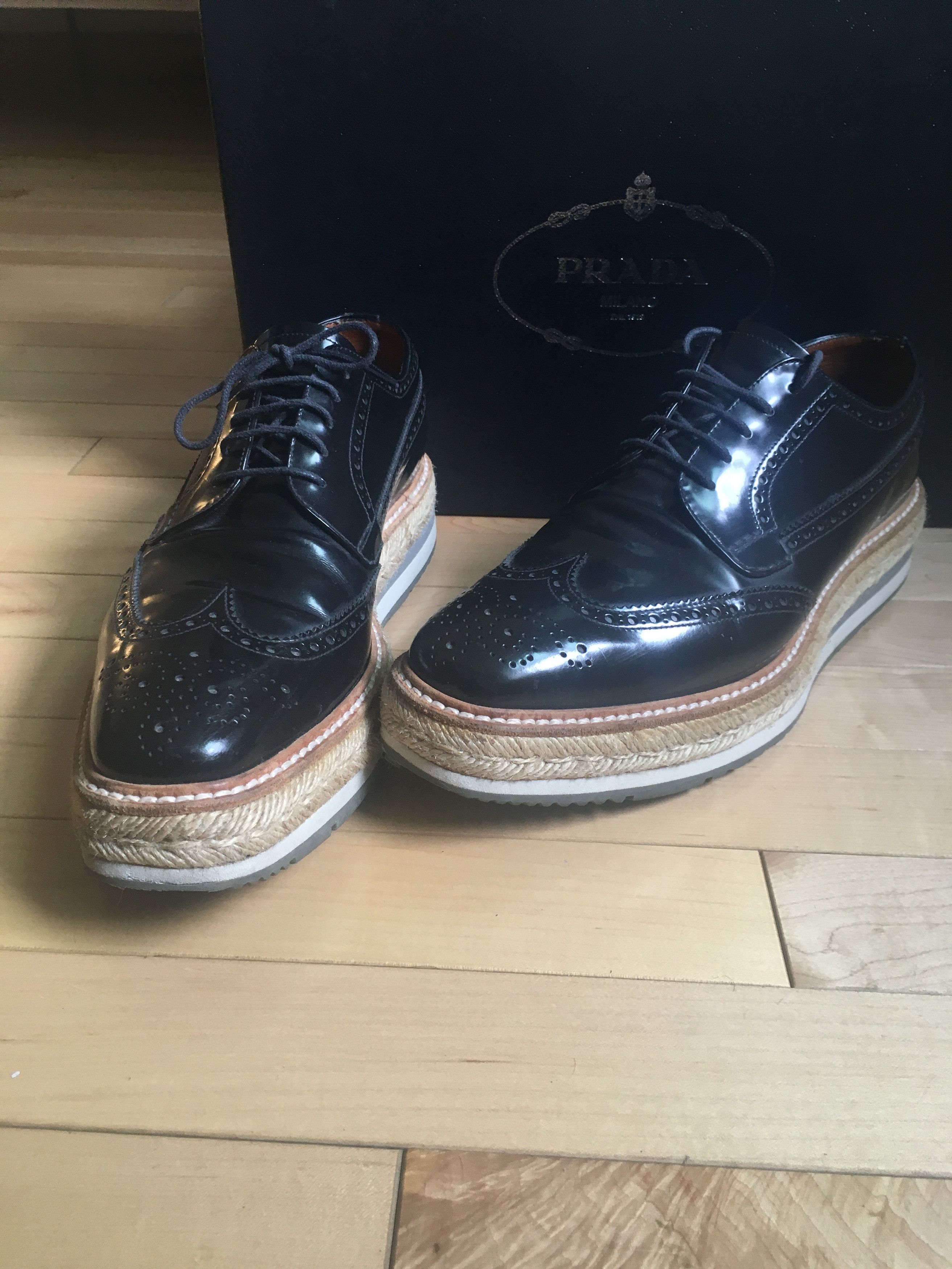 Prada SS 2011 Creepers / Espadrilles Size US 8.5 / EU 41-42 - 2 Thumbnail