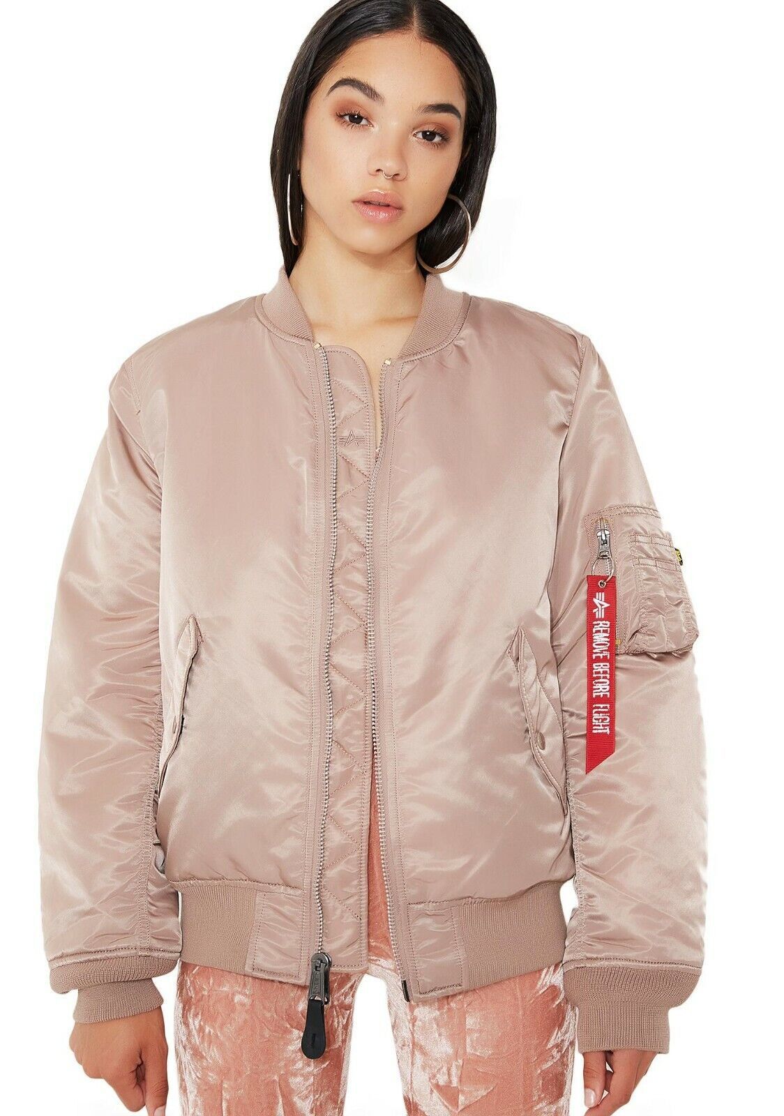 Alpha Industries ALPHA INDUSTRIES MA-1 Reversible Bomber Jacket Size S / US 4 / IT 40 - 3 Thumbnail