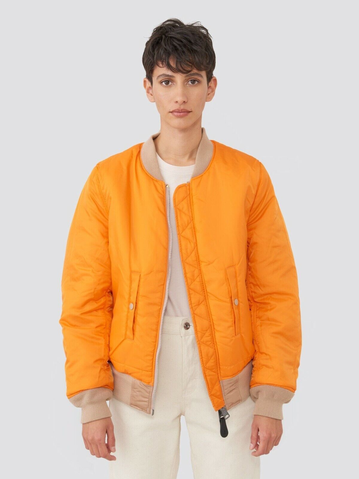 Alpha Industries ALPHA INDUSTRIES MA-1 Reversible Bomber Jacket Size S / US 4 / IT 40 - 4 Thumbnail