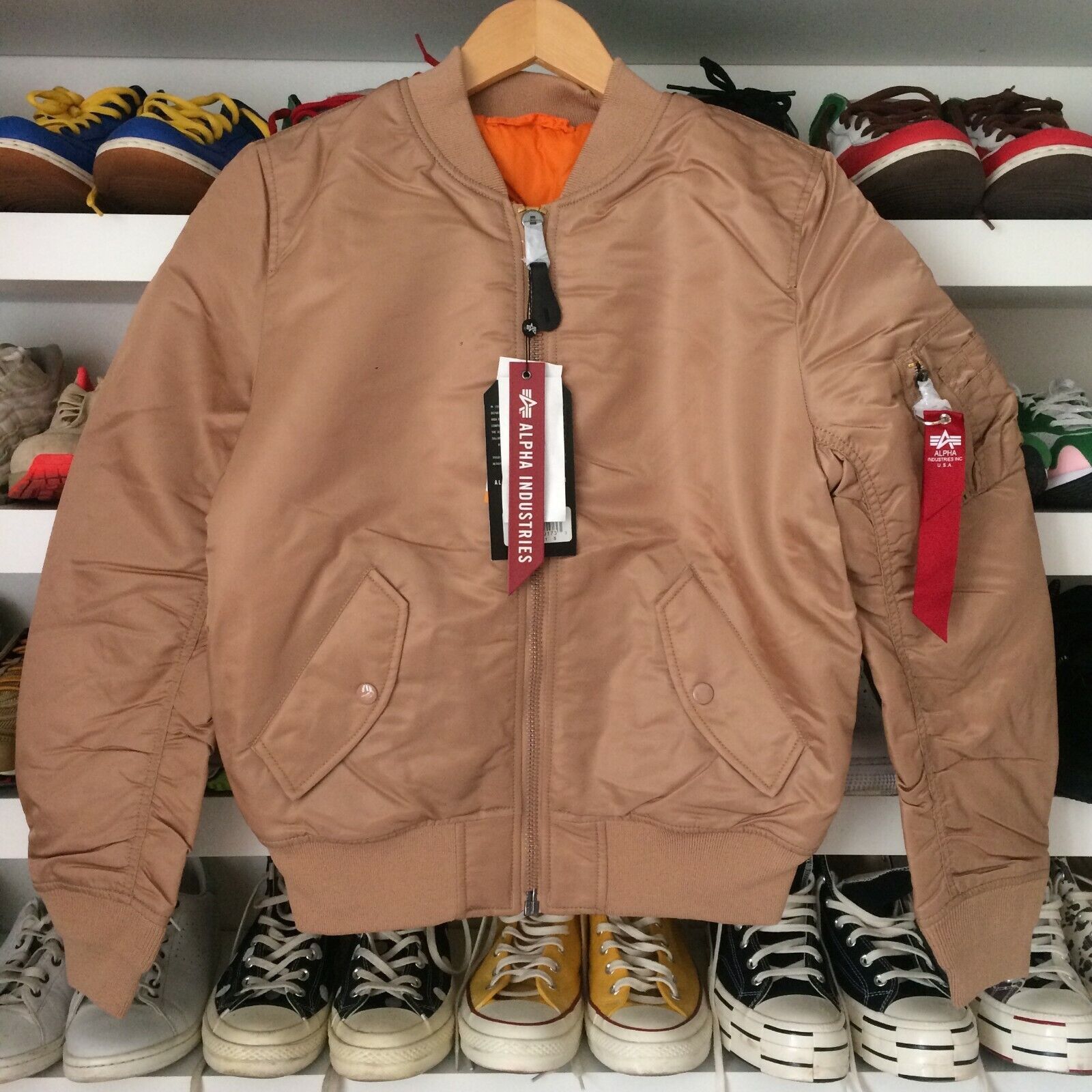 Alpha Industries ALPHA INDUSTRIES MA-1 Reversible Bomber Jacket Size S / US 4 / IT 40 - 1 Thumbnail