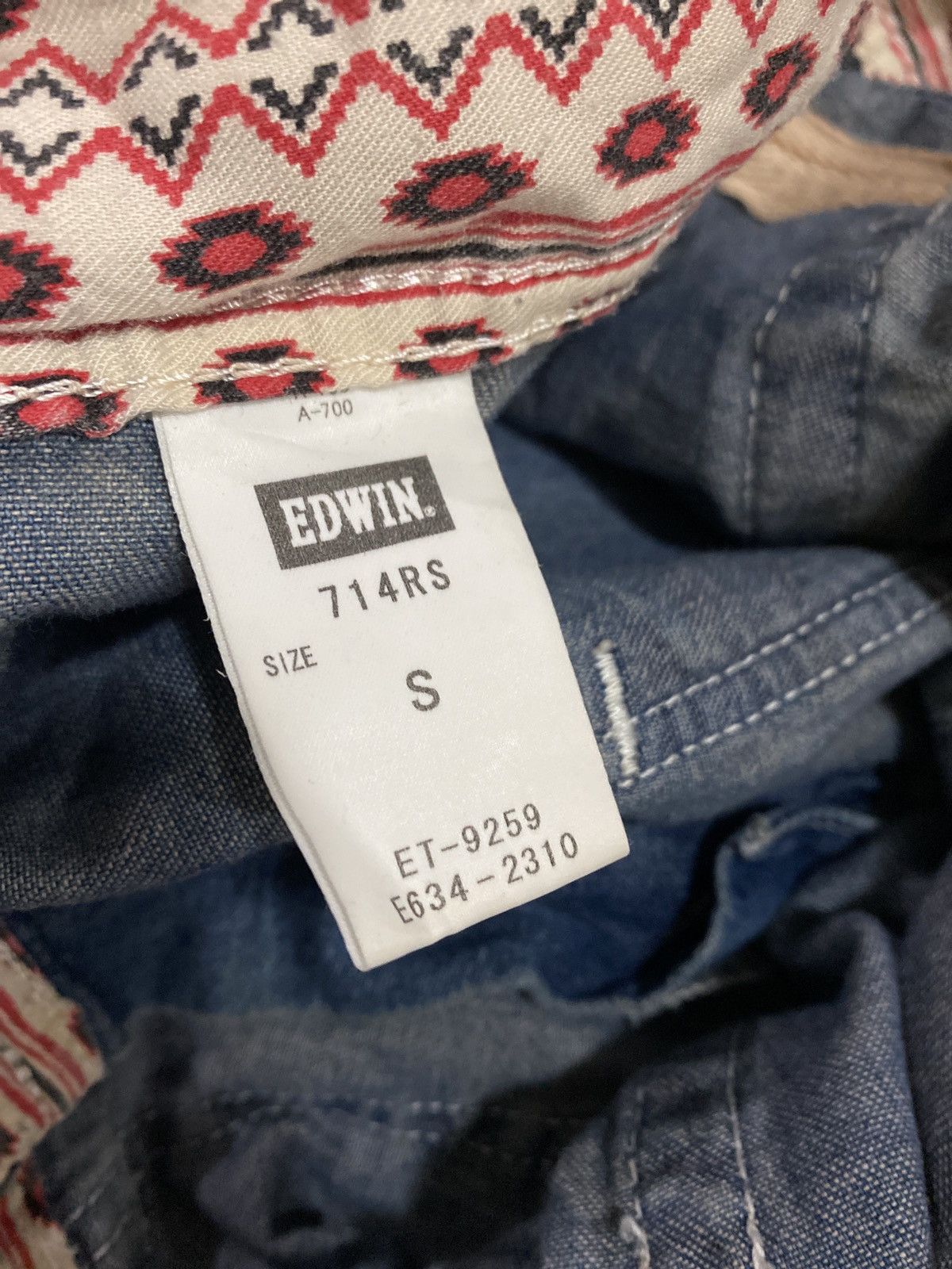 Edwin × Japanese Brand Rusty XV Edwin Exclusive Vintage Distressed Denim Pants Size US 32 / EU 48 - 11 Thumbnail