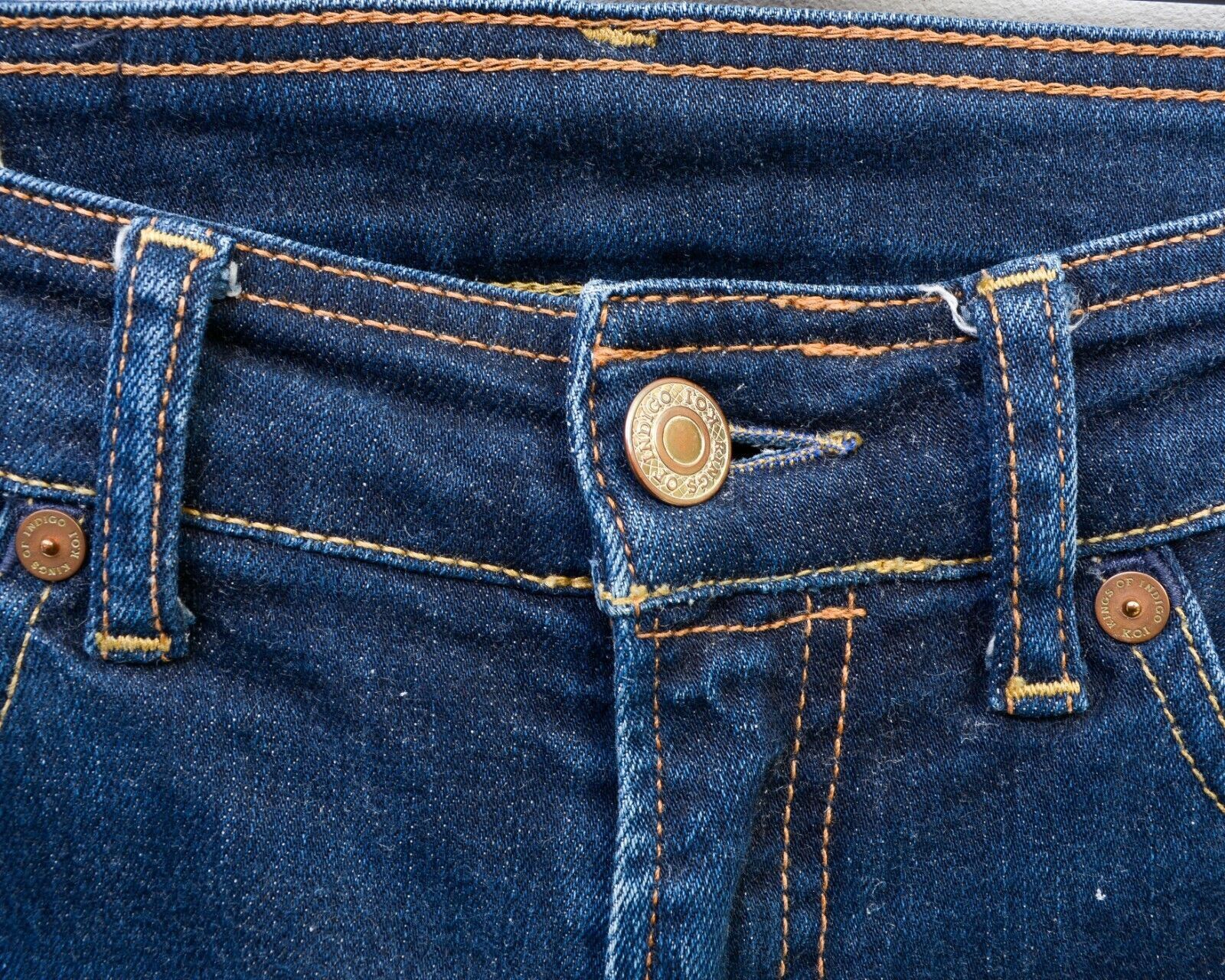 Kings Of Indigo Juno Super Slim W26 L34 Jeans Trousers Pants Denim Size 26" / US 2 / IT 38 - 3 Thumbnail