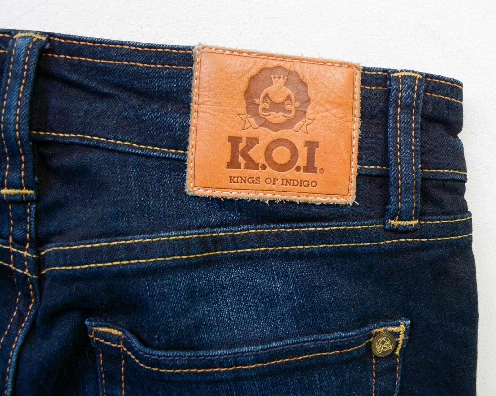 Kings Of Indigo Rani Slim Shoecut Womens W25 L32 Jeans Trousers Pants Denim Size 25" / US 0 / IT 36 - 5 Thumbnail