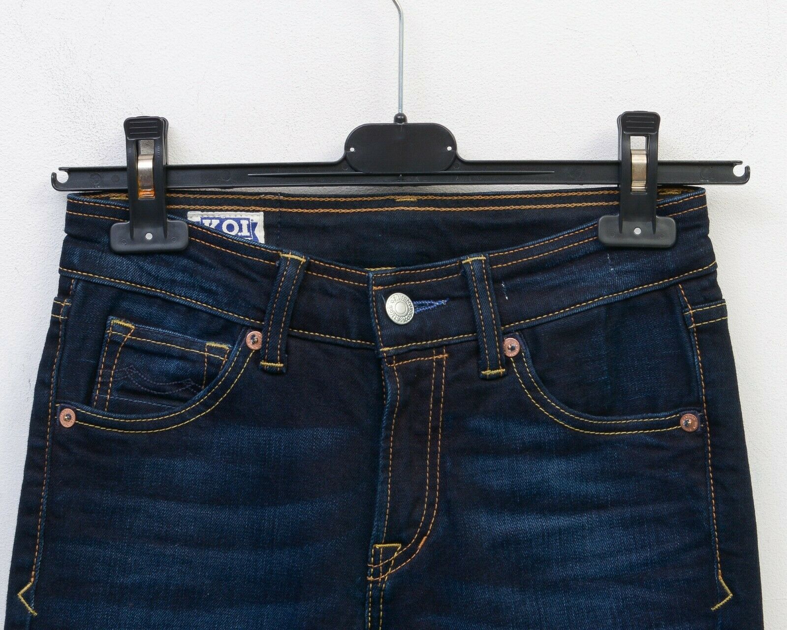 Kings Of Indigo Rani Slim Shoecut Womens W25 L32 Jeans Trousers Pants Denim Size 25" / US 0 / IT 36 - 2 Thumbnail