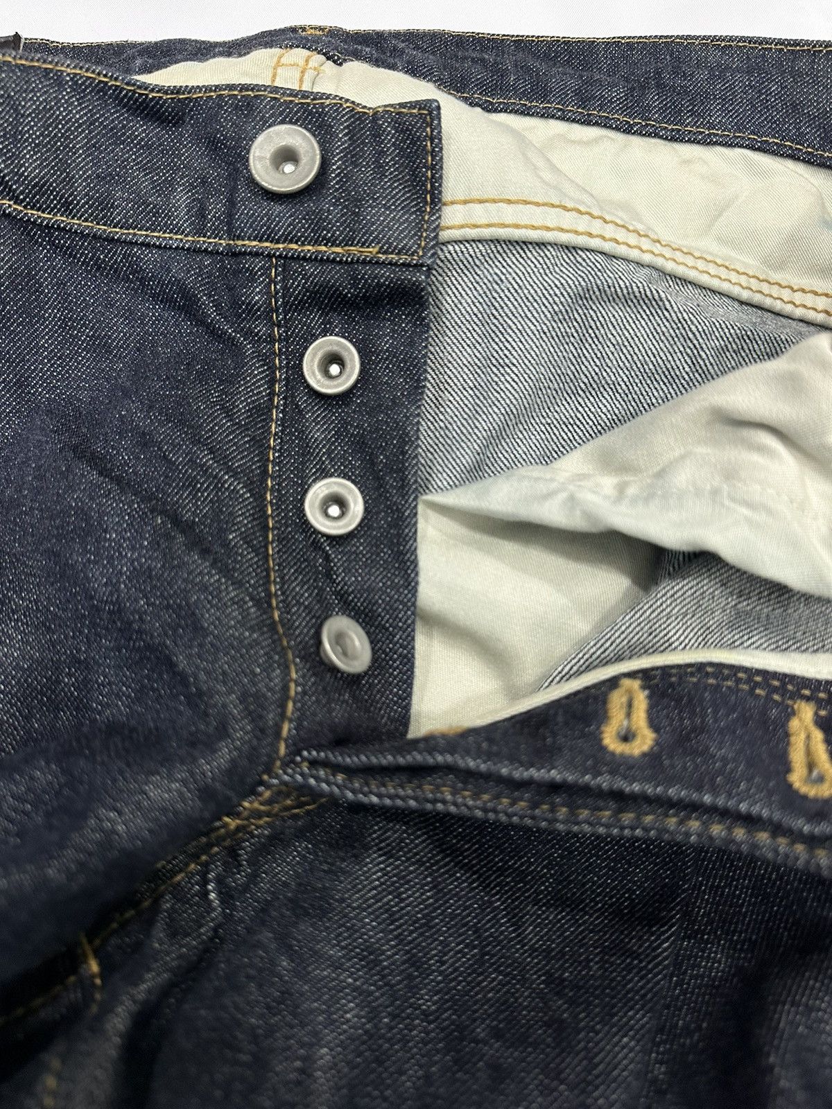Attachment × Kazuyuki Kumagai Attachment Iconic ATTACHMENT Low Waist Curved Flare Jeans Size US 32 / EU 48 - 8 Thumbnail