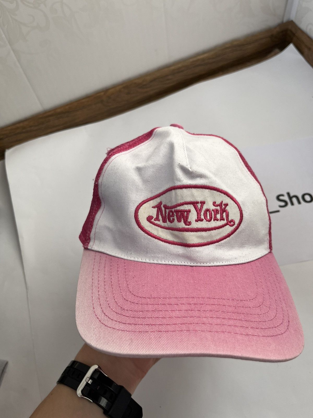 Vintage Mens Vintage New York Cap USA streetwear y2k Size ONE SIZE - 9 Thumbnail
