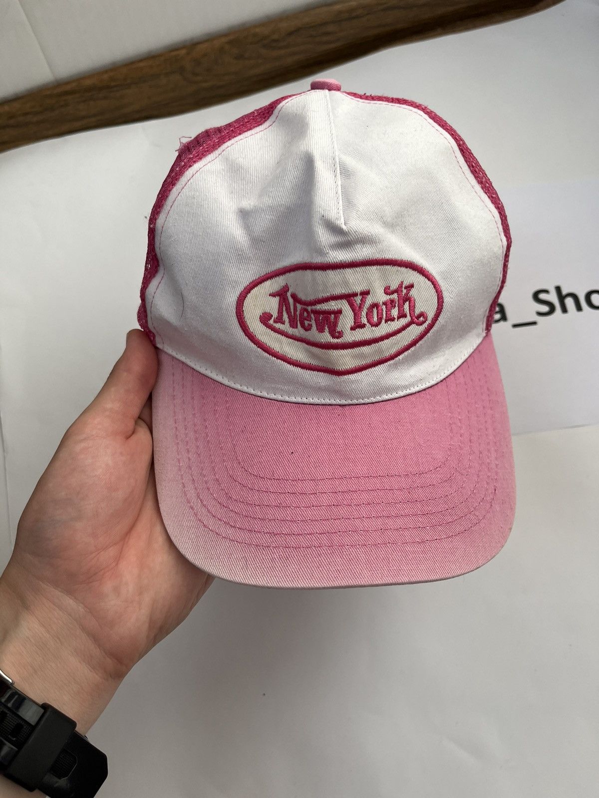 Vintage Mens Vintage New York Cap USA streetwear y2k Size ONE SIZE - 2 Thumbnail