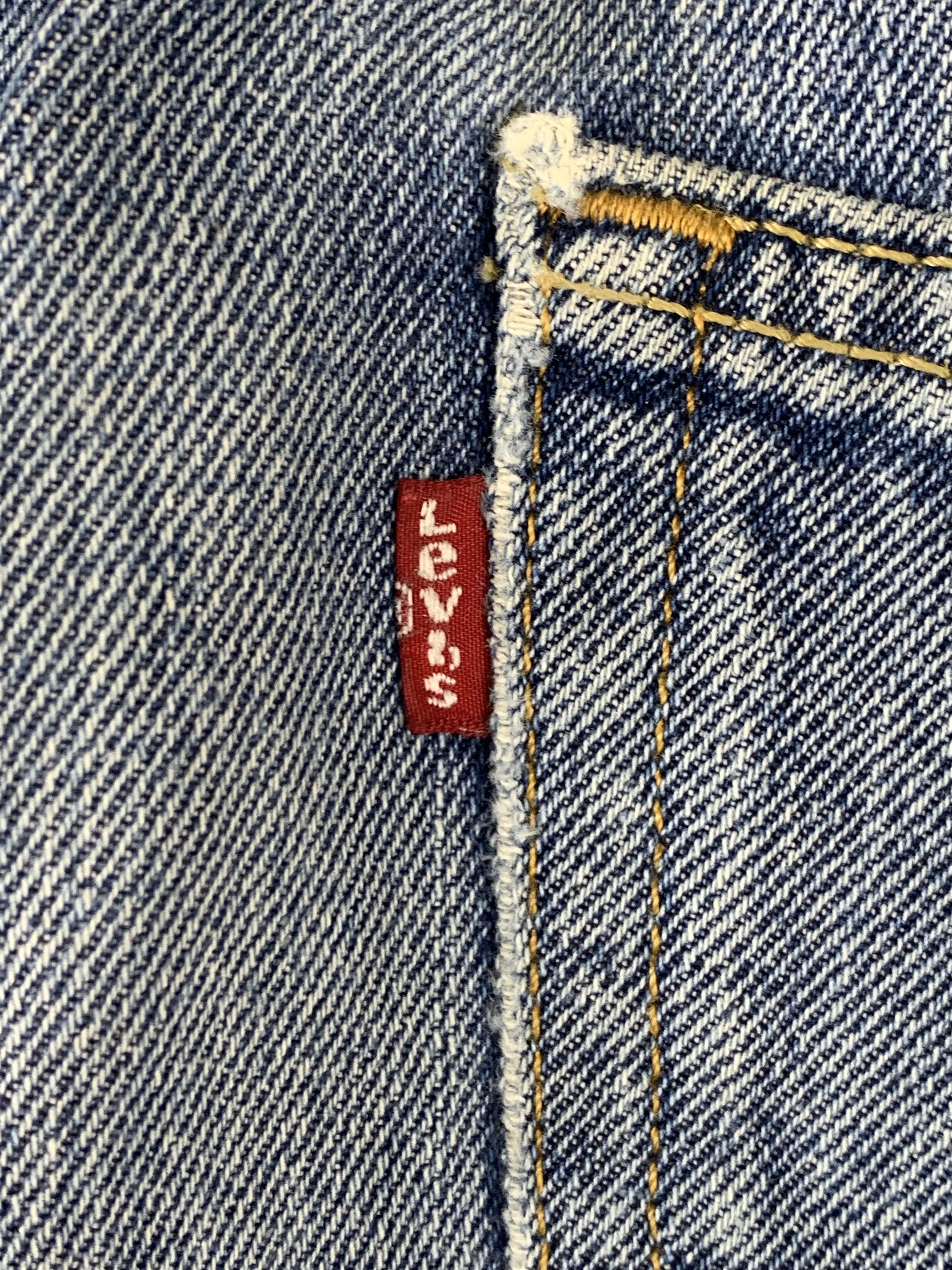 Levi's Vintage Levis 505 Faded Blue Jeans DP2017 Size US 36 / EU 52 - 4 Thumbnail