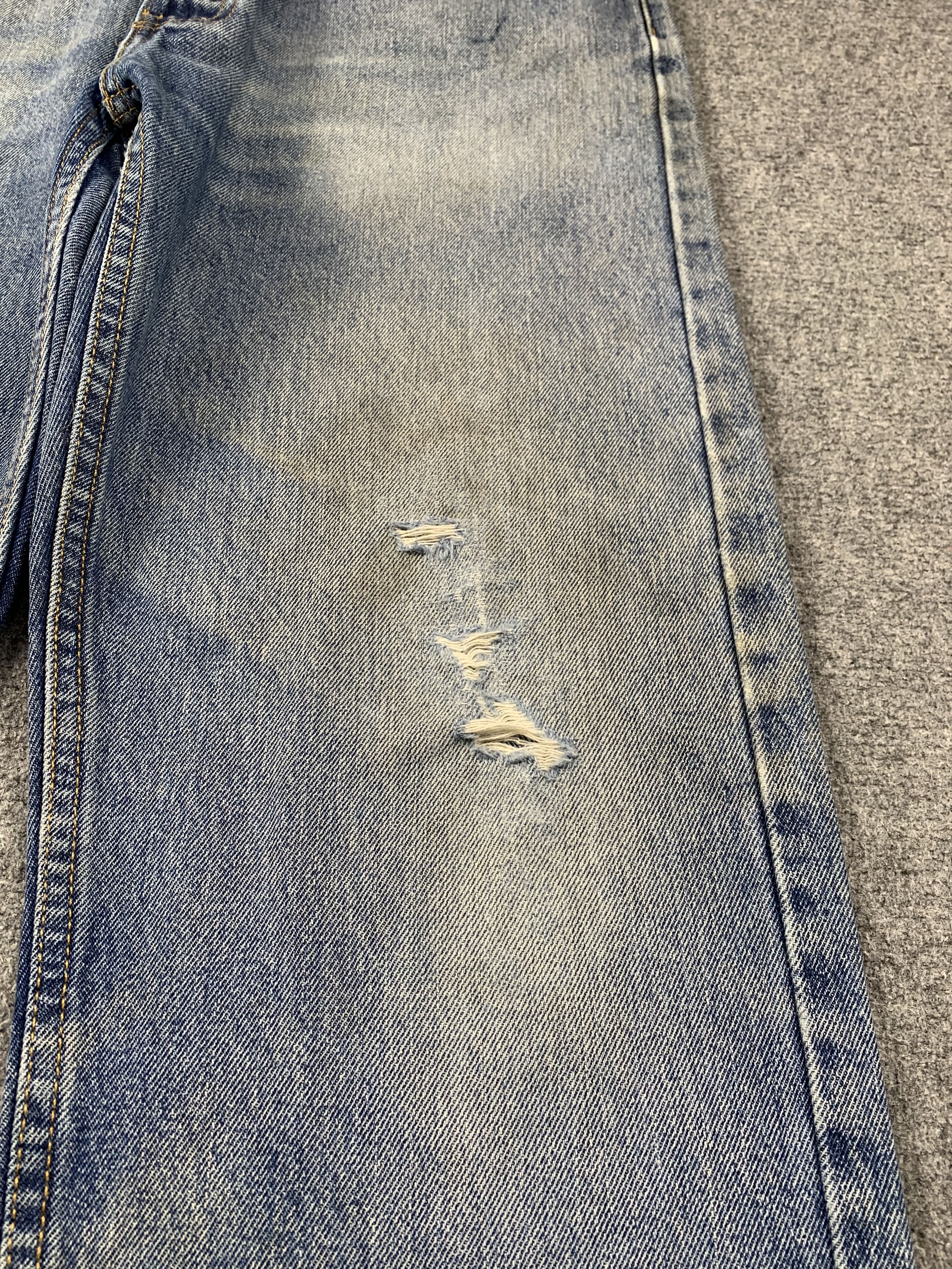 Levi's Vintage Levis 505 Faded Blue Jeans DP2017 Size US 36 / EU 52 - 8 Thumbnail