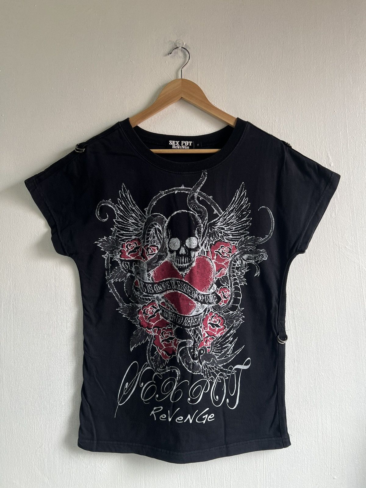 Japanese Brand SEX POT REVENGE SEDITIONARIES PUNK TEE Size M / US 6-8 / IT 42-44 - 1 Thumbnail