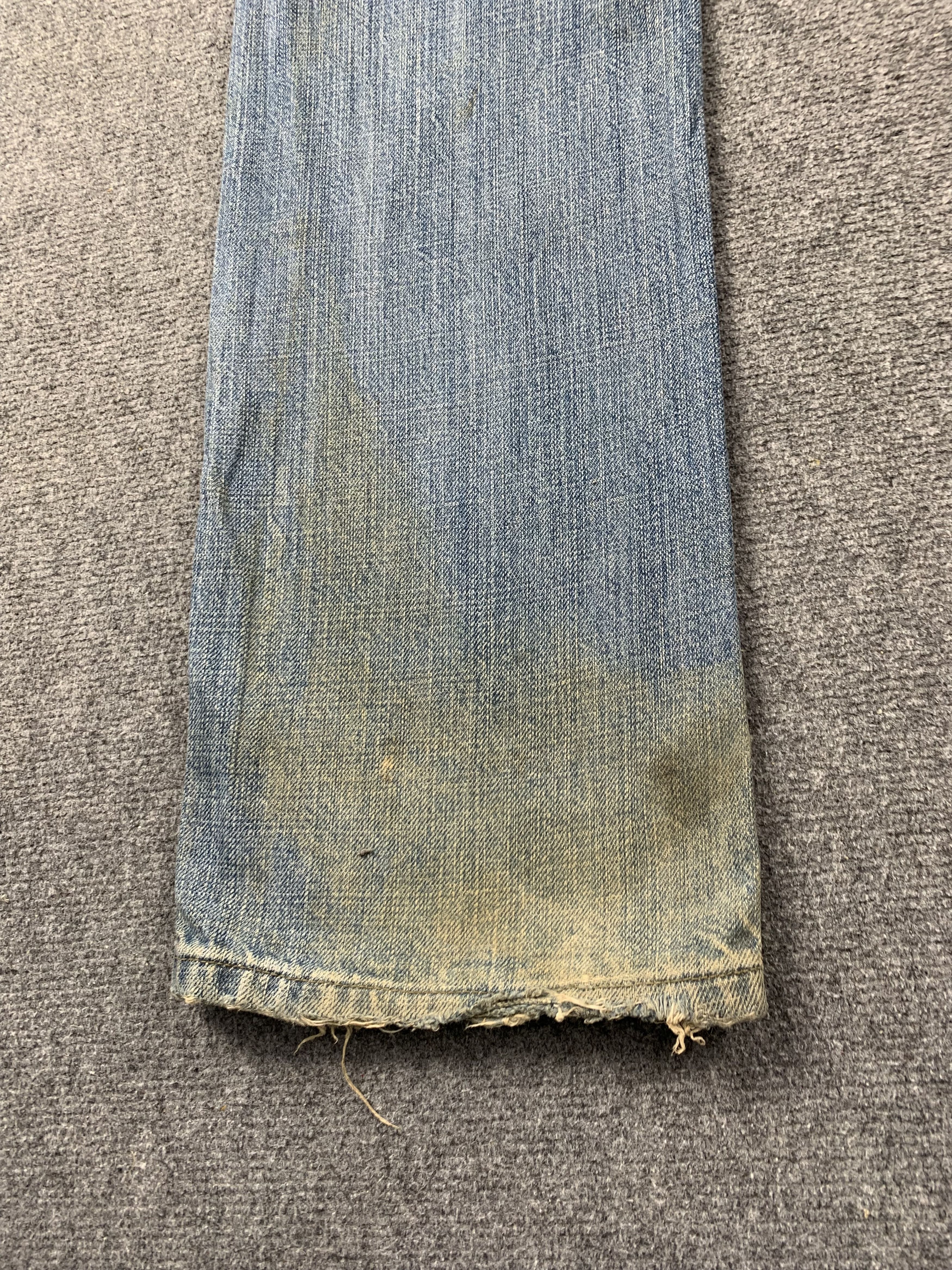 Levi's Vintage Levis 514 Faded Blue Jeans DP2018 Size US 31 - 16 Thumbnail