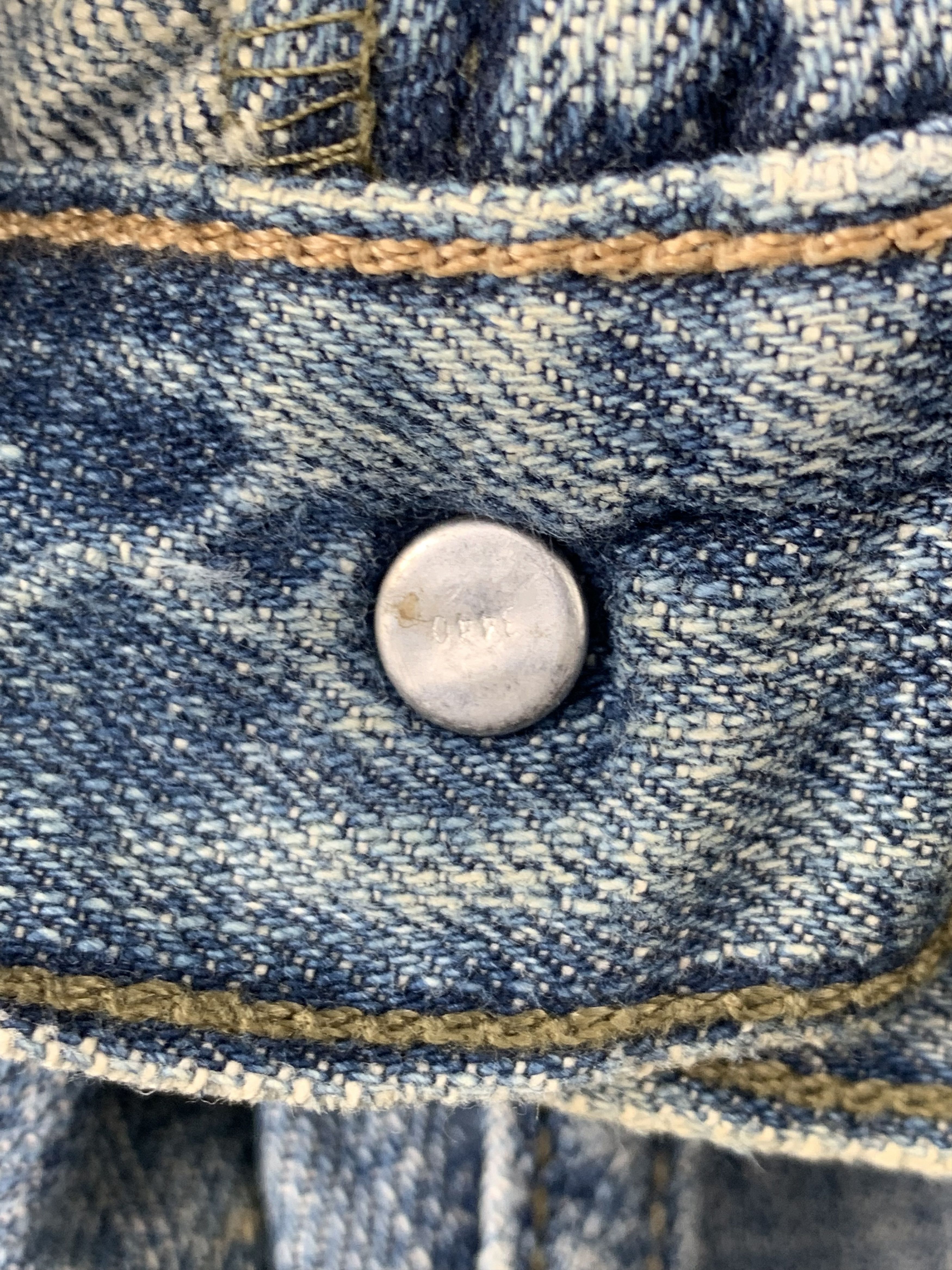 Levi's Vintage Levis 514 Faded Blue Jeans DP2018 Size US 31 - 14 Thumbnail