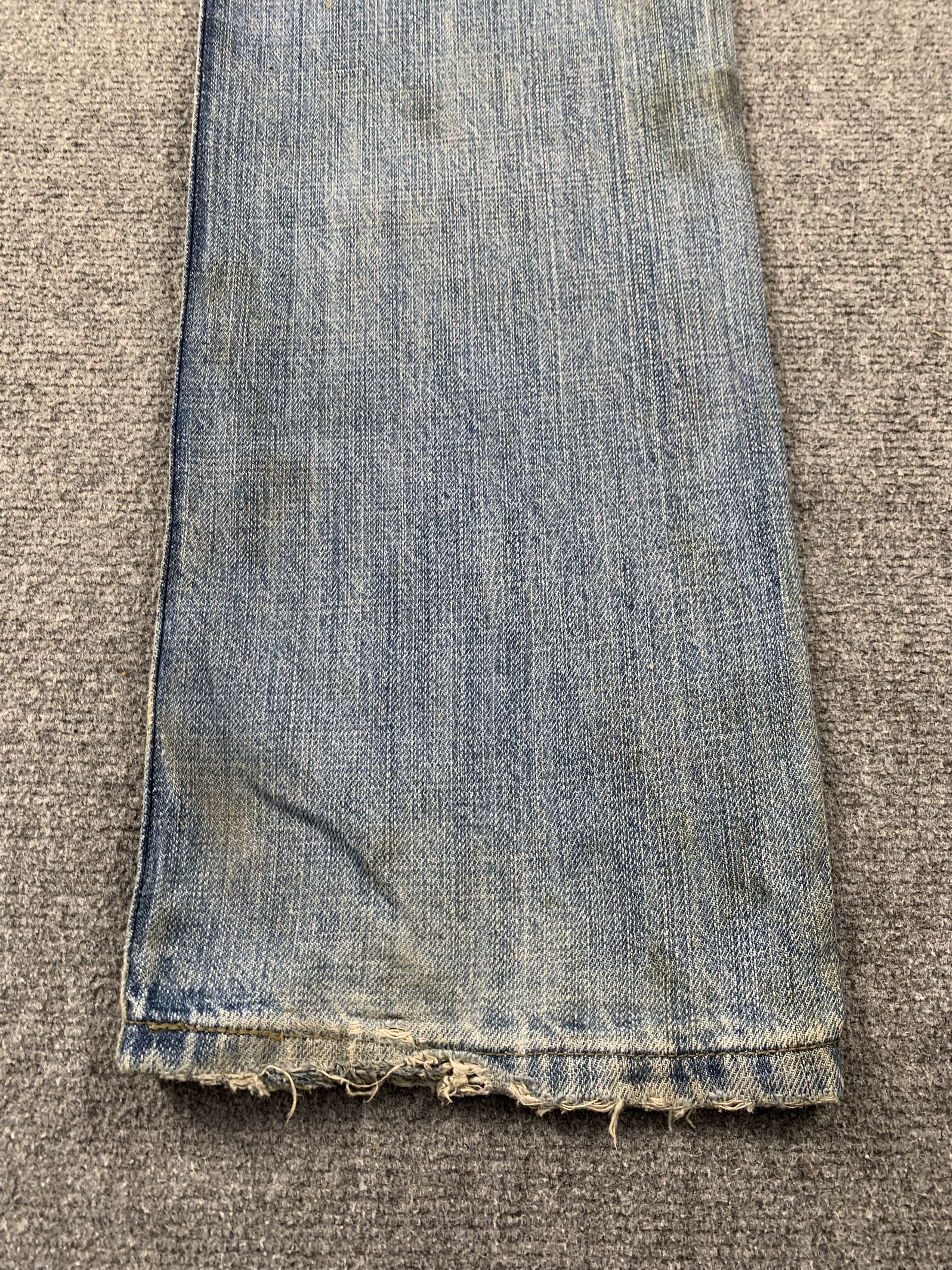 Levi's Vintage Levis 514 Faded Blue Jeans DP2018 Size US 31 - 15 Thumbnail