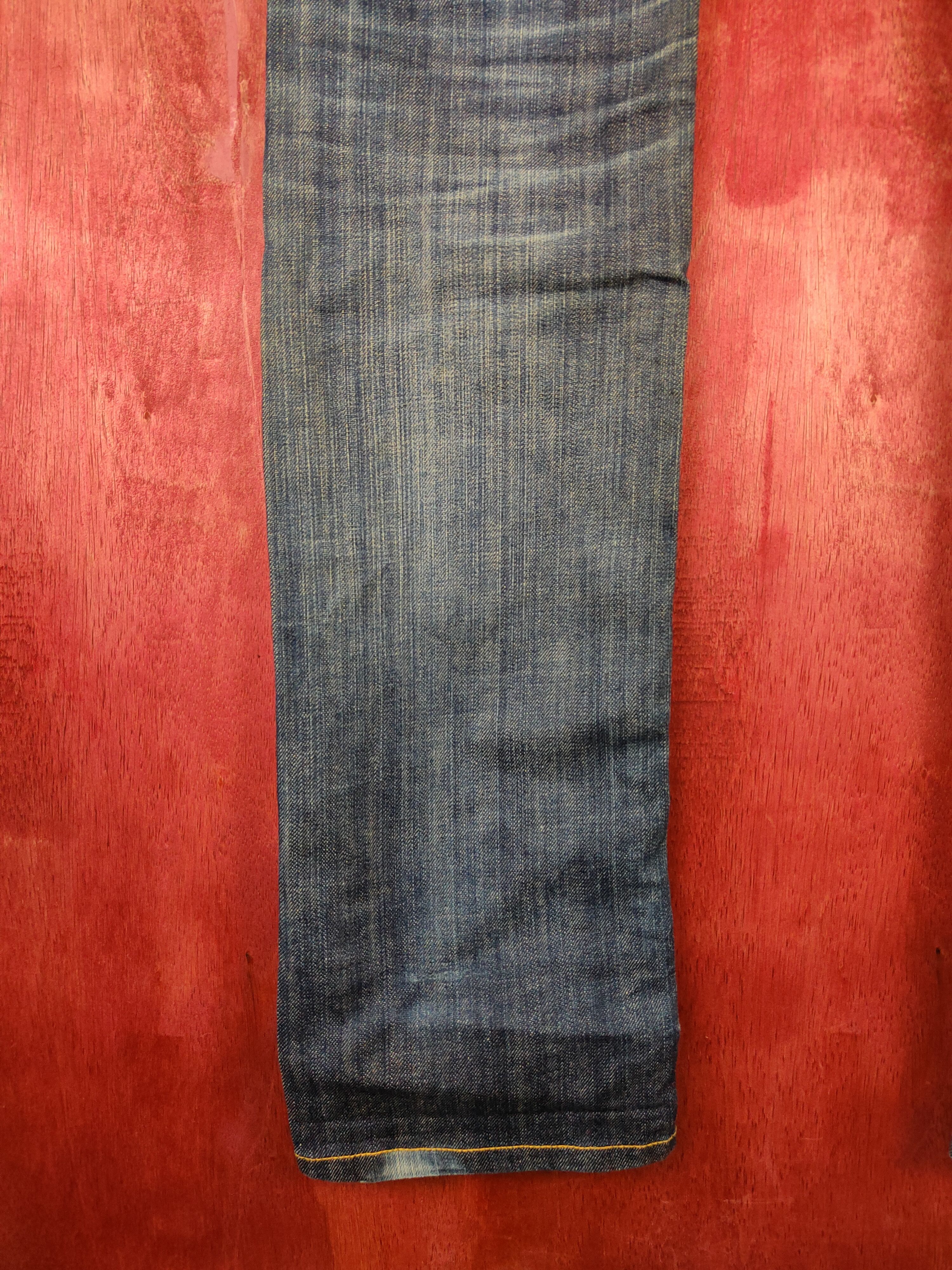 Japanese Brand × Vintage Hare Blue Faded Denim Pants #S534 Size US 32 / EU 48 - 10 Thumbnail