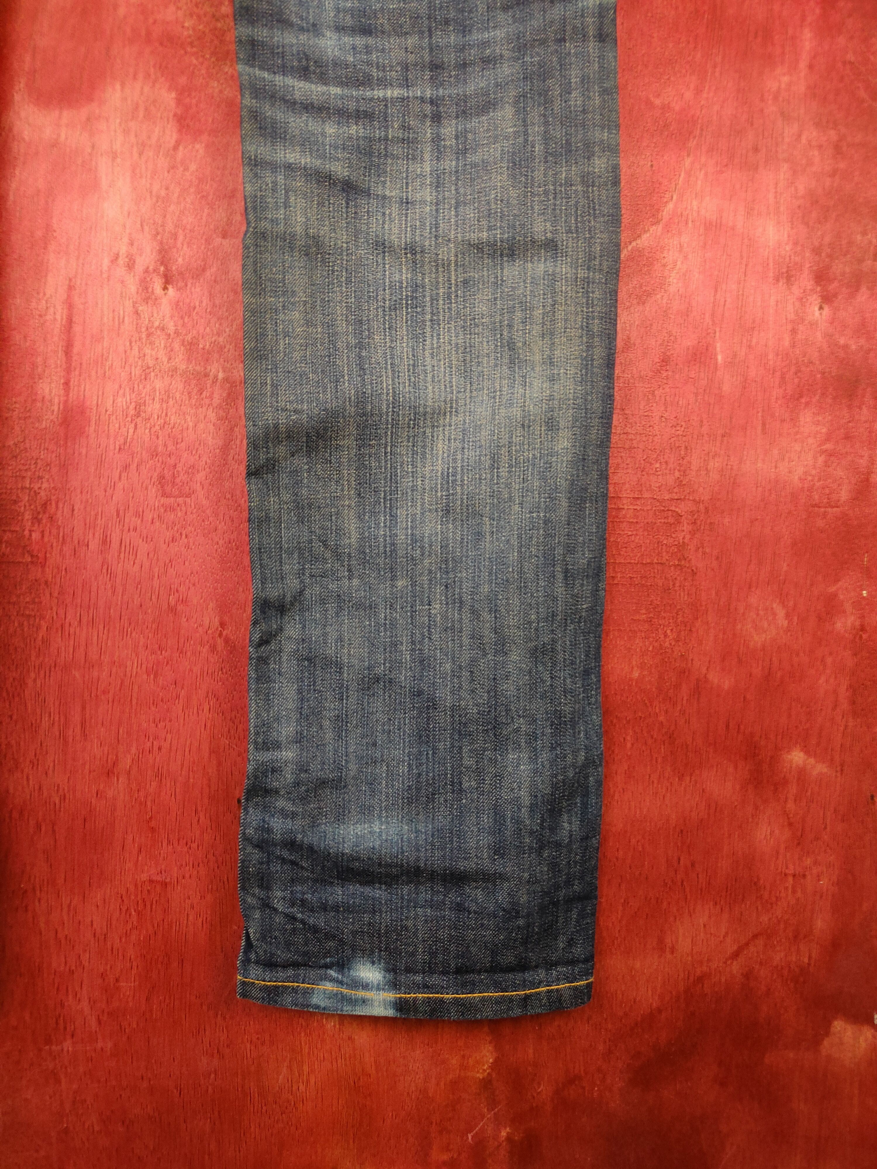 Japanese Brand × Vintage Hare Blue Faded Denim Pants #S534 Size US 32 / EU 48 - 13 Thumbnail