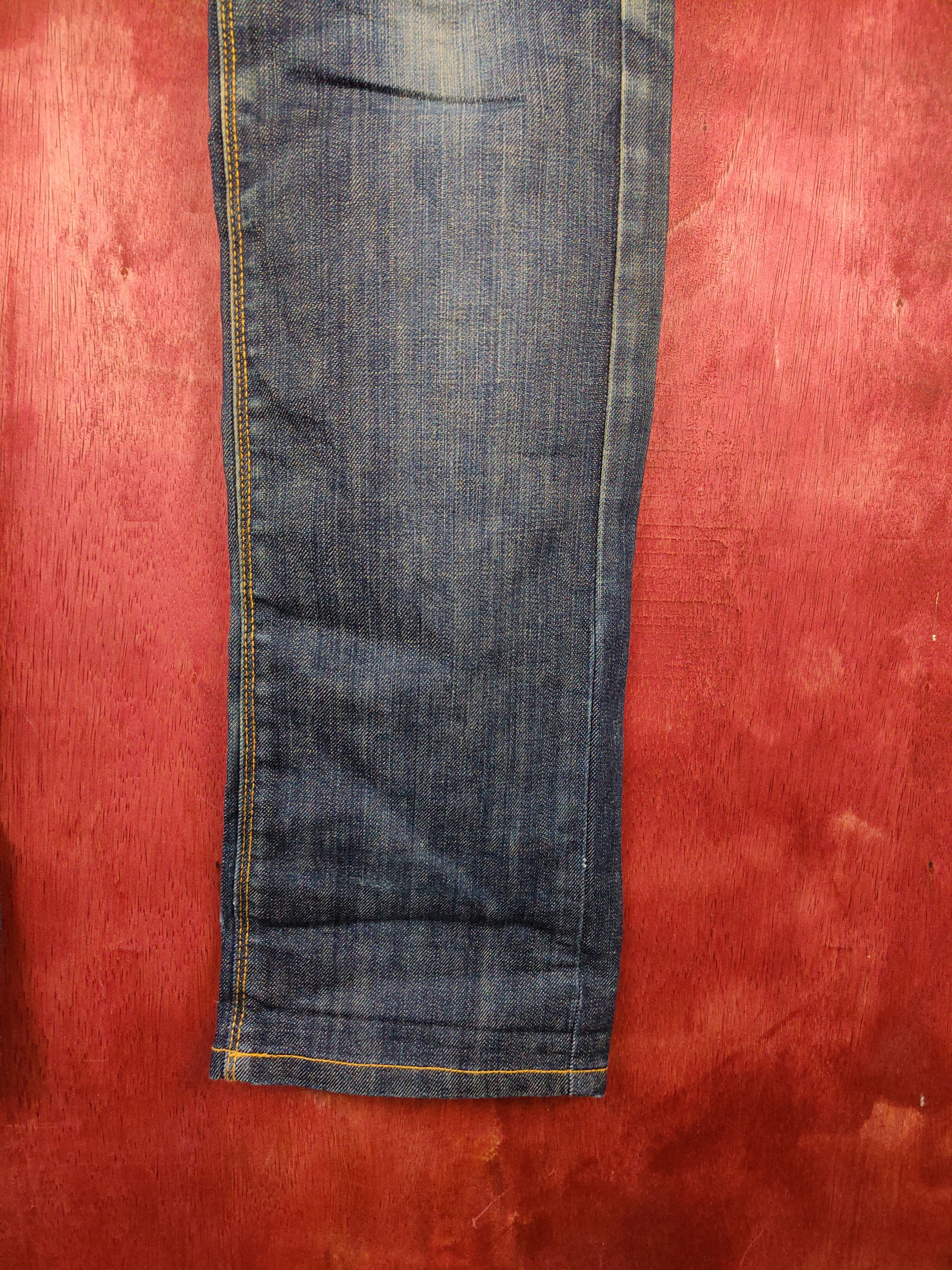 Japanese Brand × Vintage Hare Blue Faded Denim Pants #S534 Size US 32 / EU 48 - 6 Thumbnail