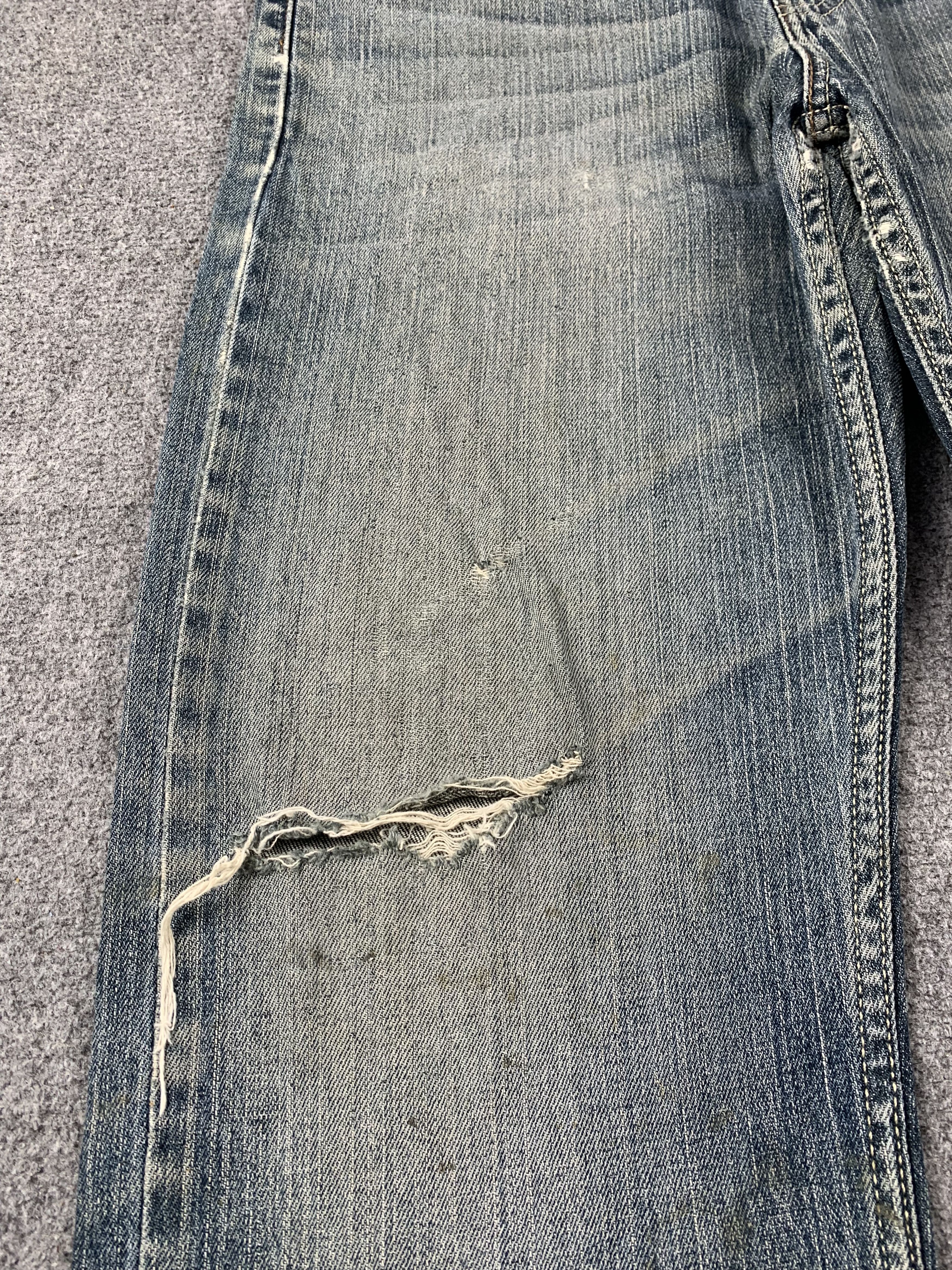 Levi's Vintage Levis 505 Faded Blue Jeans DP2020 Size US 32 / EU 48 - 10 Thumbnail