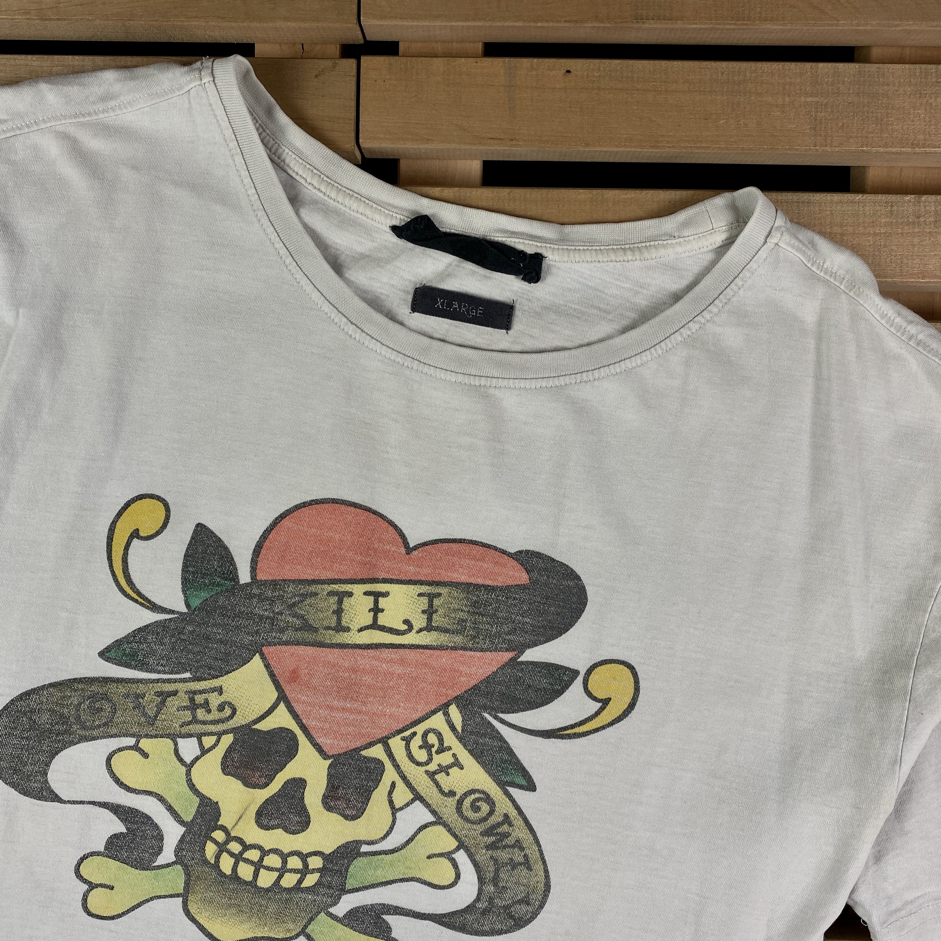 Band Tees × Vintage Mens Vintage T Shirt Ed Hardy Vintage Size XL Size US XL / EU 56 / 4 - 2 Thumbnail