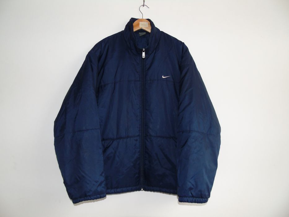 Nike Y2k Vintage Nike puffer nylon jacket swoosh 00`s arcteryx