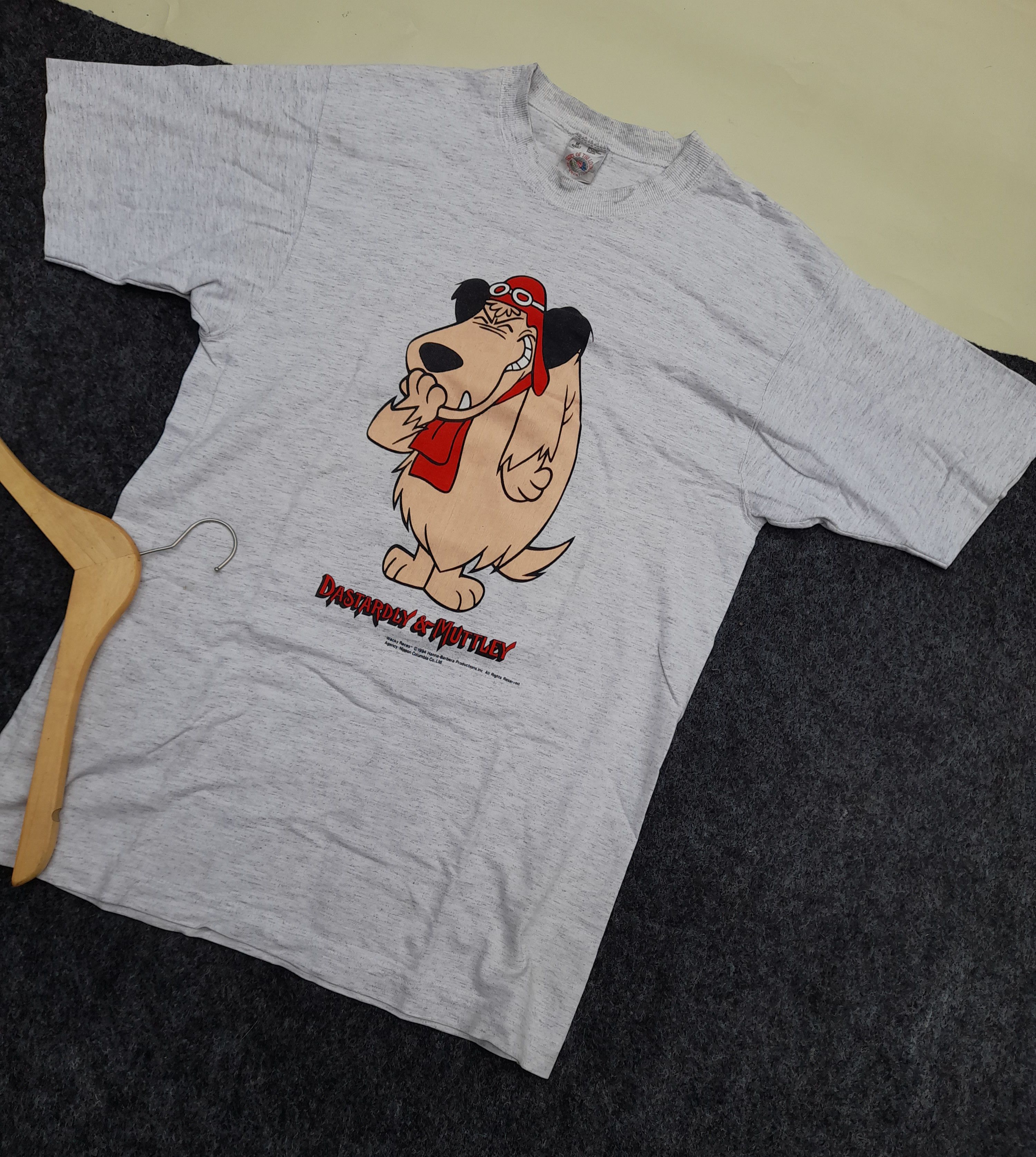 Cartoon Network × Vintage Wacky races 1994 💥 hanna barbera Size US M / EU 48-50 / 2 - 2 Thumbnail