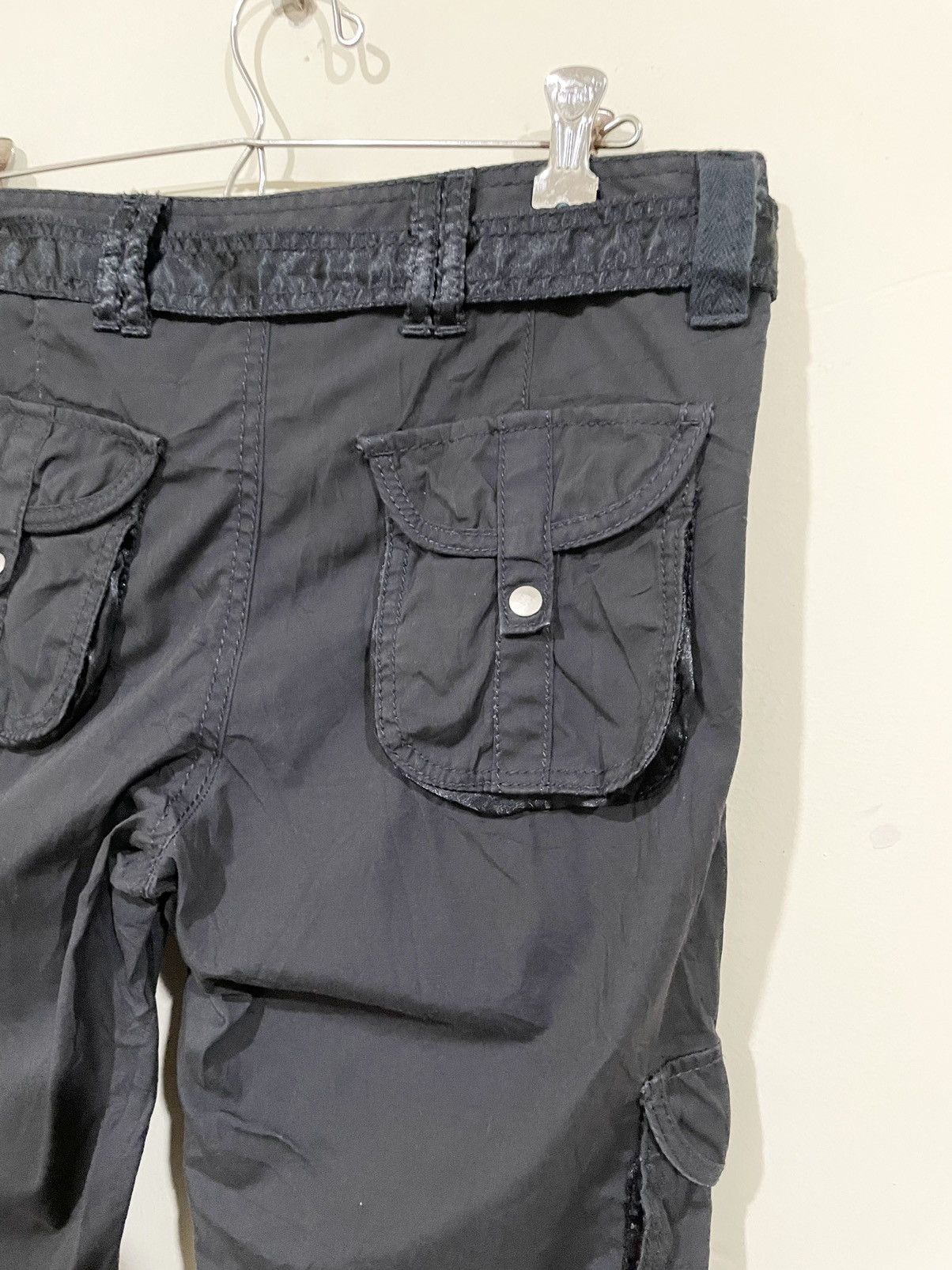 Designer × Japanese Brand × Michel Klein MK Cargo Multipocket Pants Size 32" / US 10 / IT 46 - 14 Thumbnail