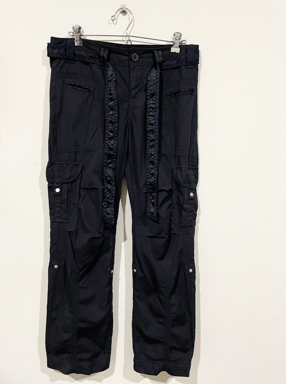 Designer × Japanese Brand × Michel Klein MK Cargo Multipocket Pants Size 32" / US 10 / IT 46 - 2 Thumbnail