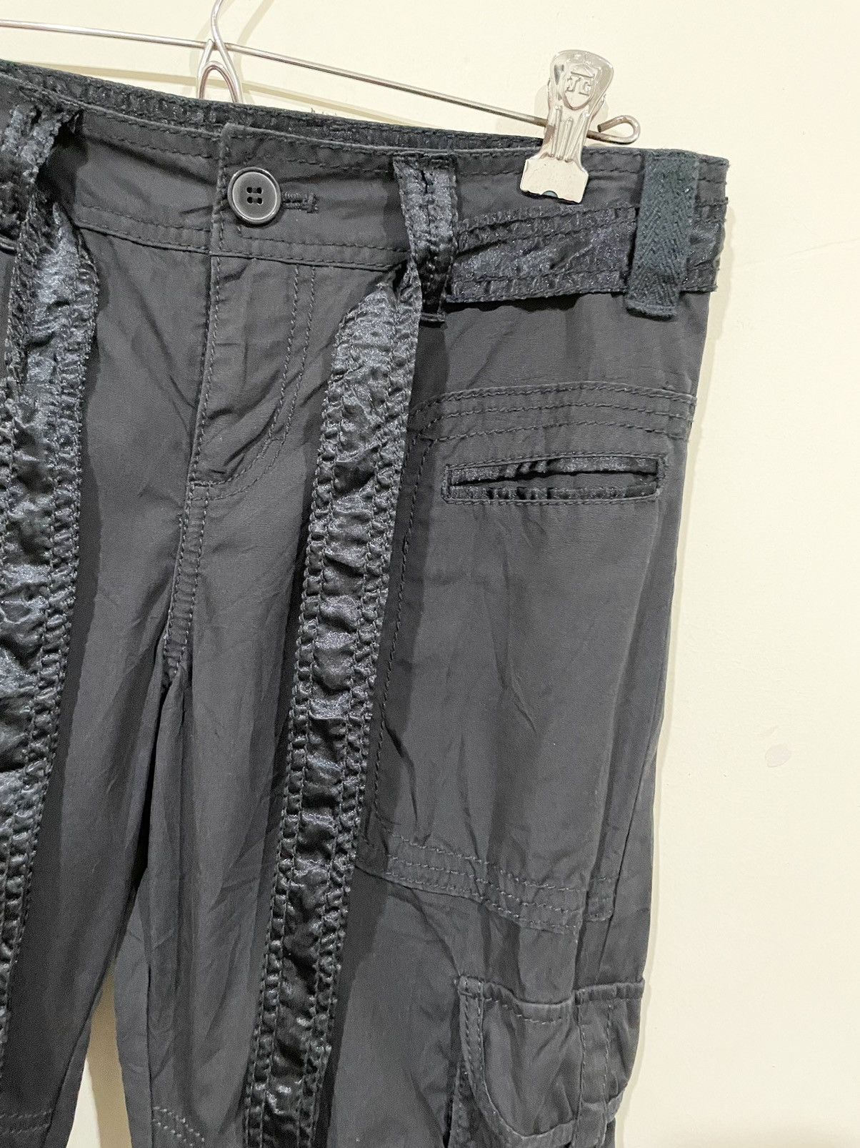 Designer × Japanese Brand × Michel Klein MK Cargo Multipocket Pants Size 32" / US 10 / IT 46 - 12 Thumbnail