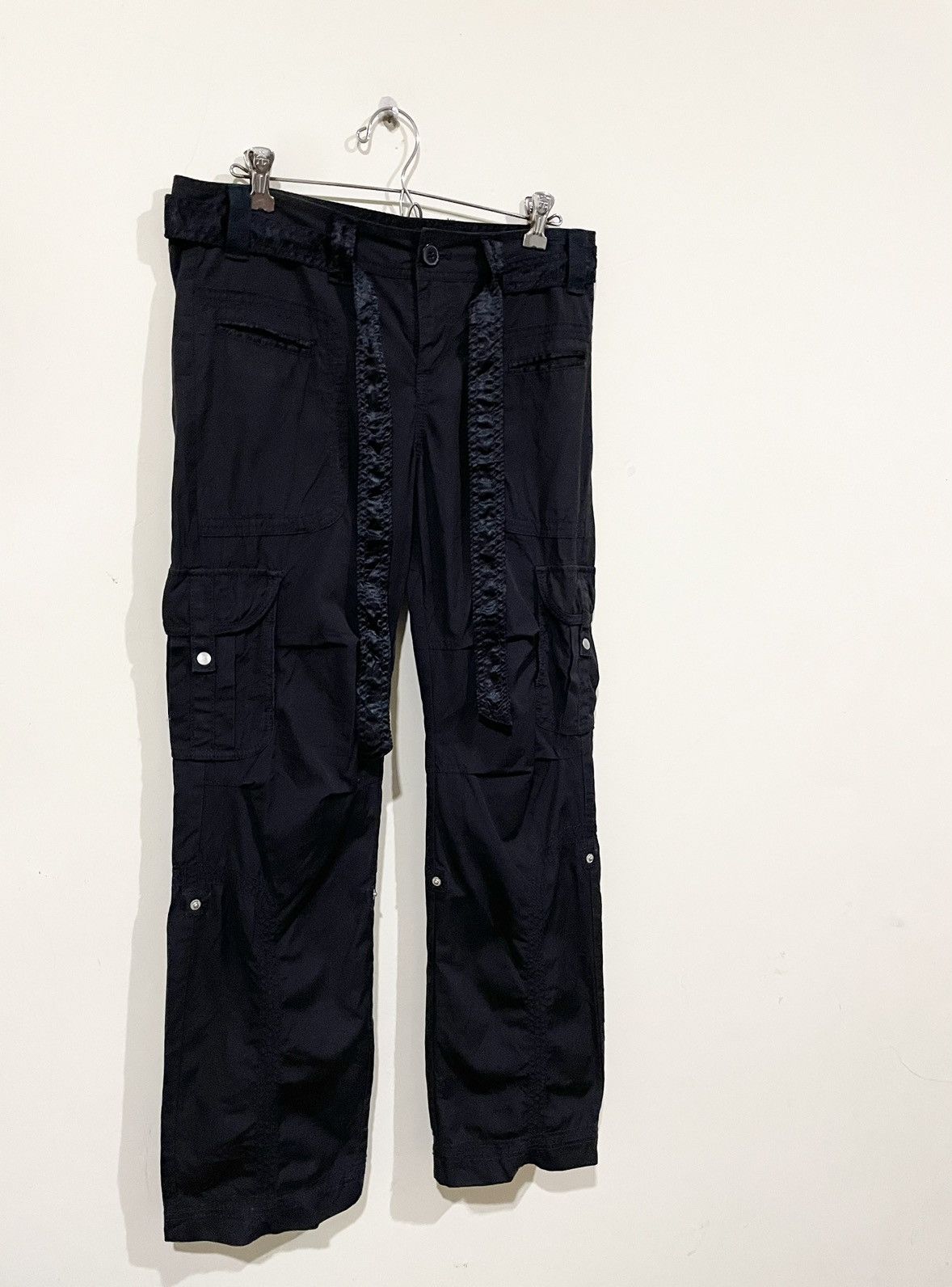 Designer × Japanese Brand × Michel Klein MK Cargo Multipocket Pants Size 32" / US 10 / IT 46 - 4 Thumbnail