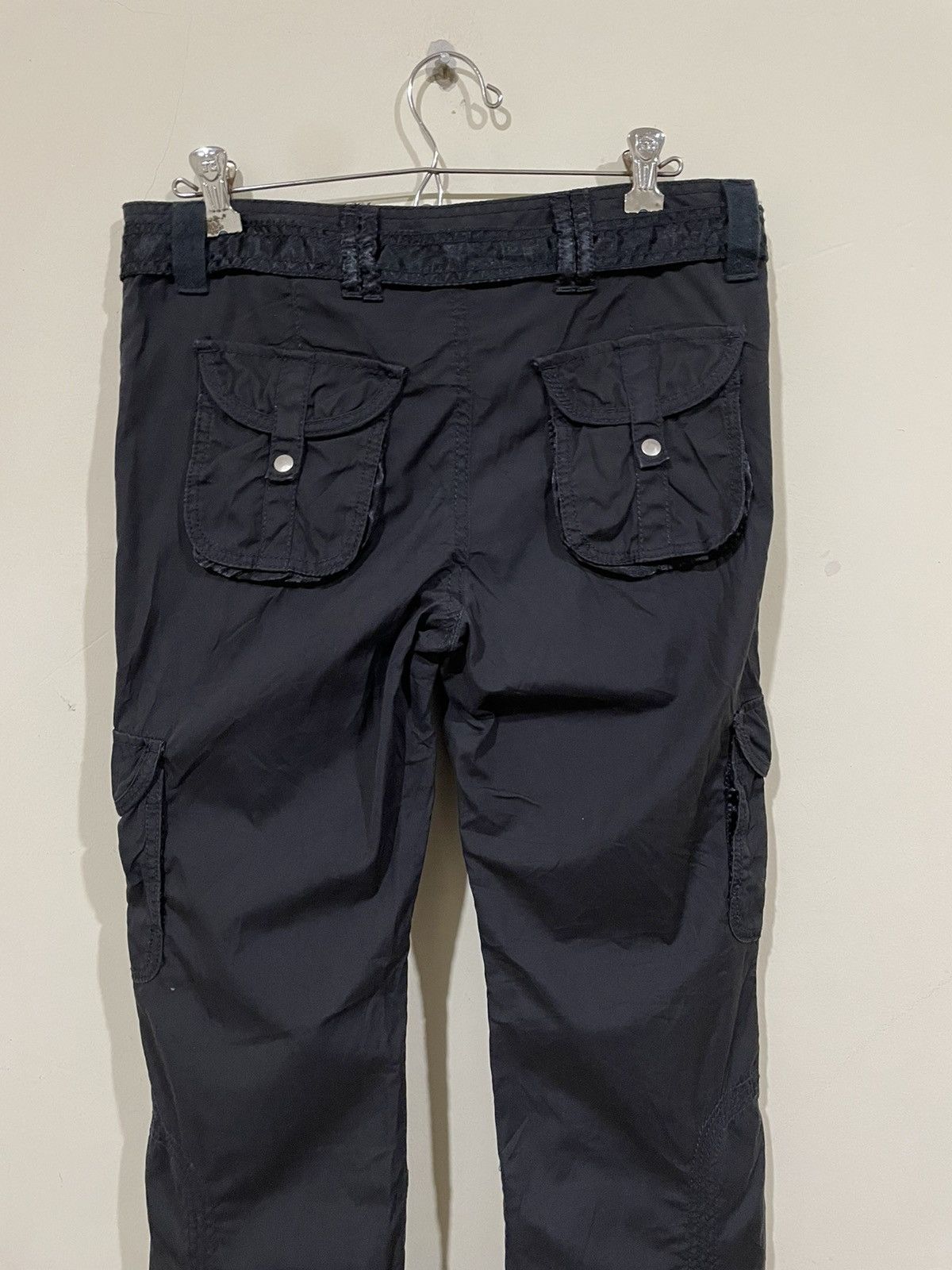 Designer × Japanese Brand × Michel Klein MK Cargo Multipocket Pants Size 32" / US 10 / IT 46 - 8 Thumbnail
