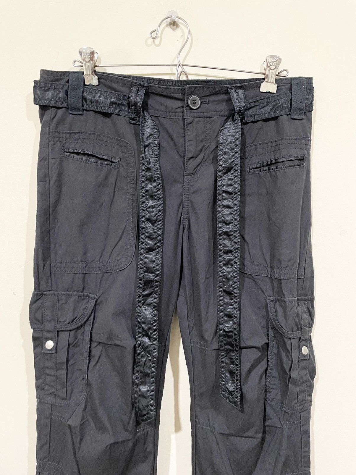 Designer × Japanese Brand × Michel Klein MK Cargo Multipocket Pants Size 32" / US 10 / IT 46 - 13 Thumbnail
