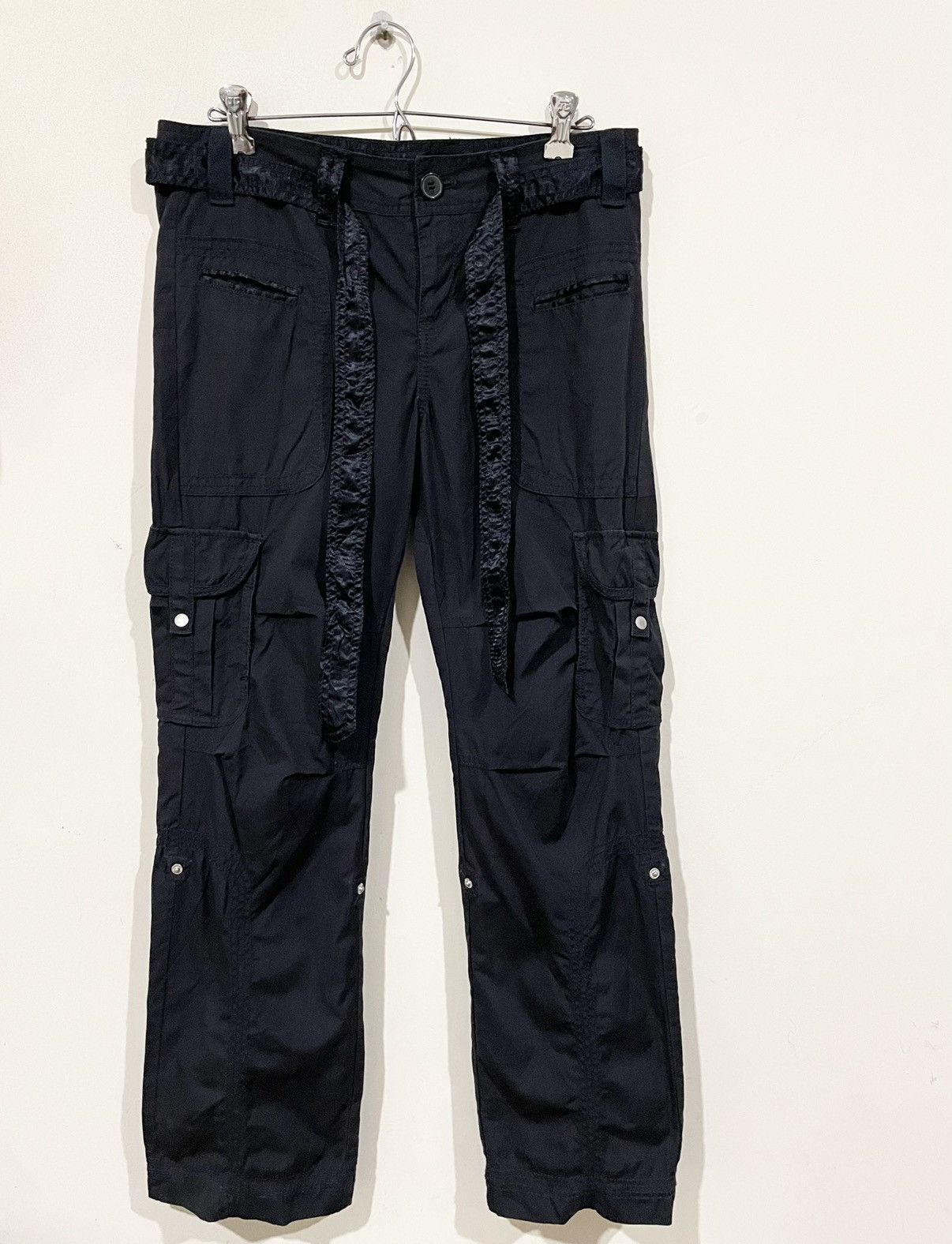 Designer × Japanese Brand × Michel Klein MK Cargo Multipocket Pants Size 32" / US 10 / IT 46 - 1 Thumbnail