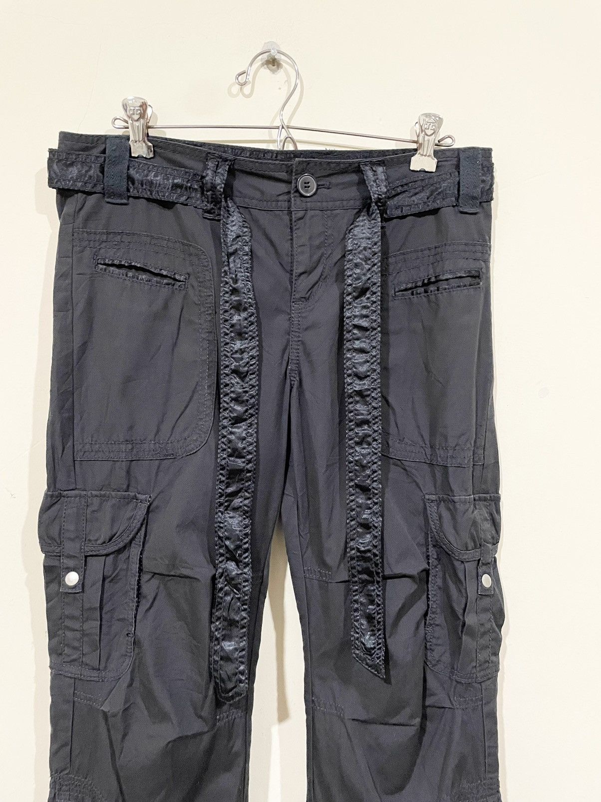 Designer × Japanese Brand × Michel Klein MK Cargo Multipocket Pants Size 32" / US 10 / IT 46 - 10 Thumbnail