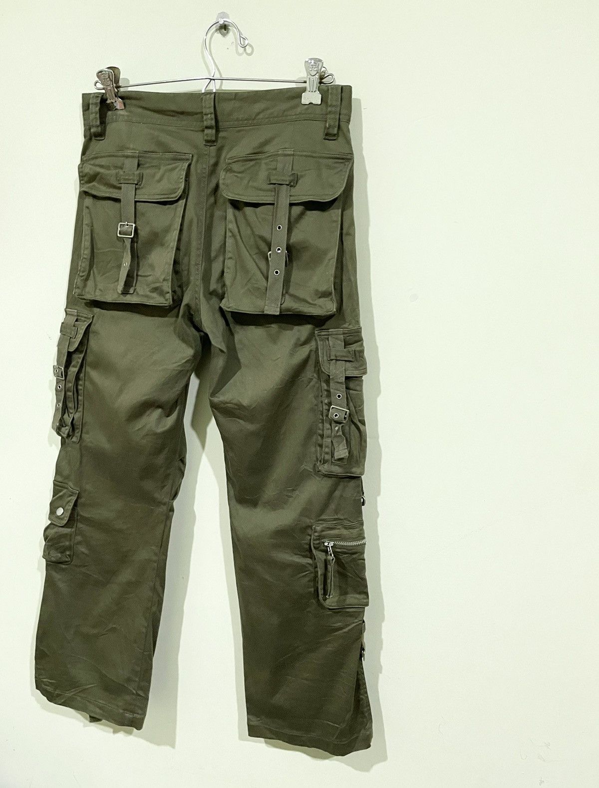 Japanese Brand Rare💥 Japanese Modern Lovers Lowrise Unisex Cargo Pants Size US 30 / EU 46 - 12 Thumbnail