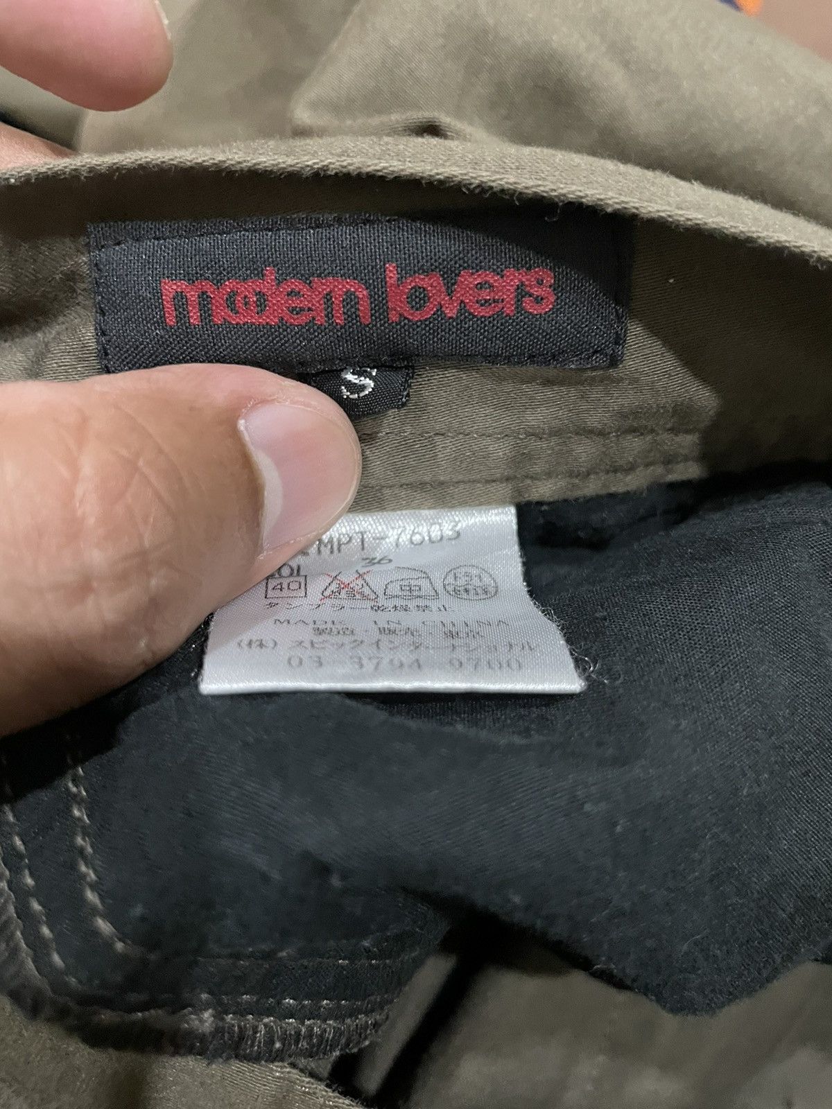 Japanese Brand Rare💥 Japanese Modern Lovers Lowrise Unisex Cargo Pants Size US 30 / EU 46 - 16 Thumbnail