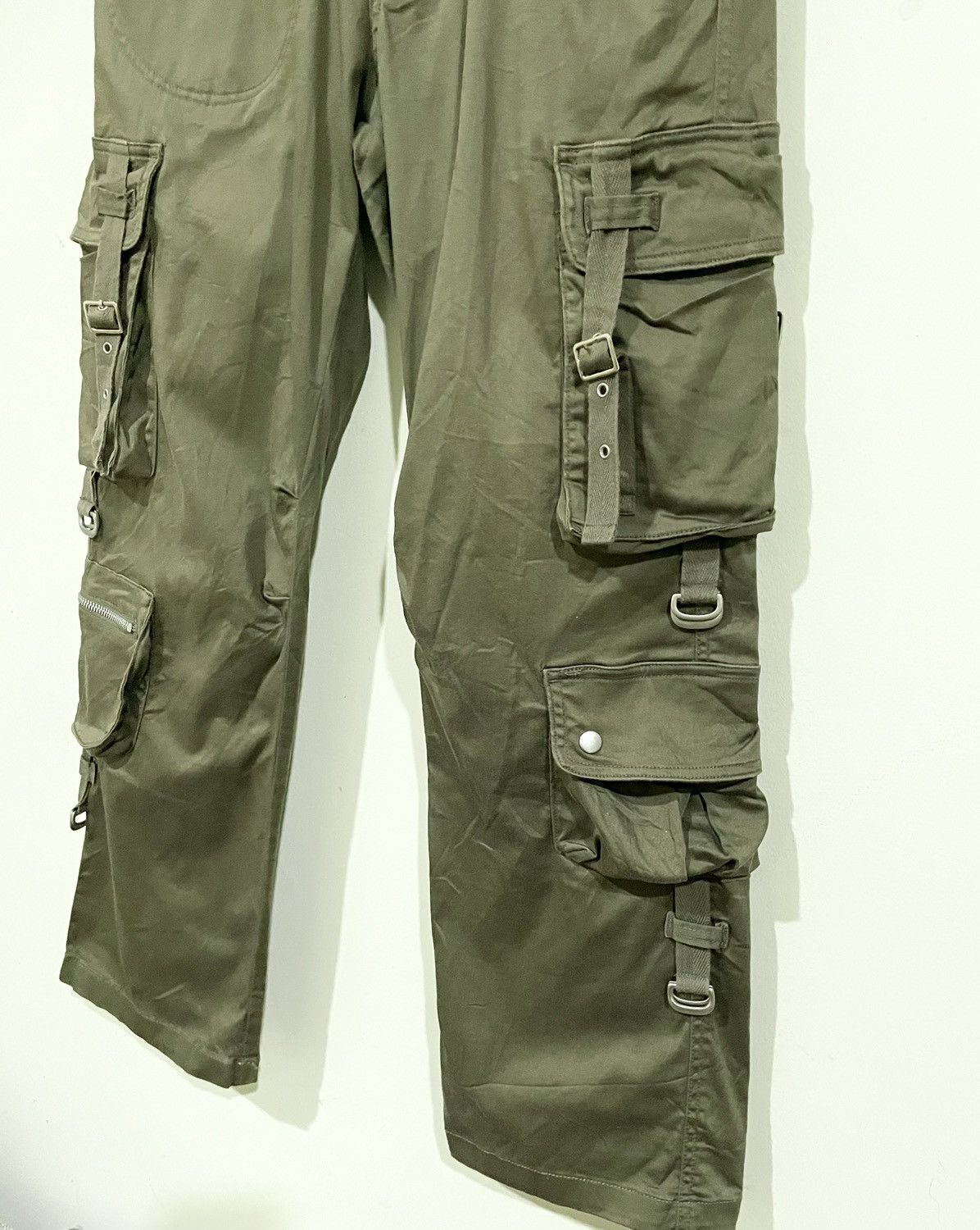 Japanese Brand Rare💥 Japanese Modern Lovers Lowrise Unisex Cargo Pants Size US 30 / EU 46 - 7 Thumbnail