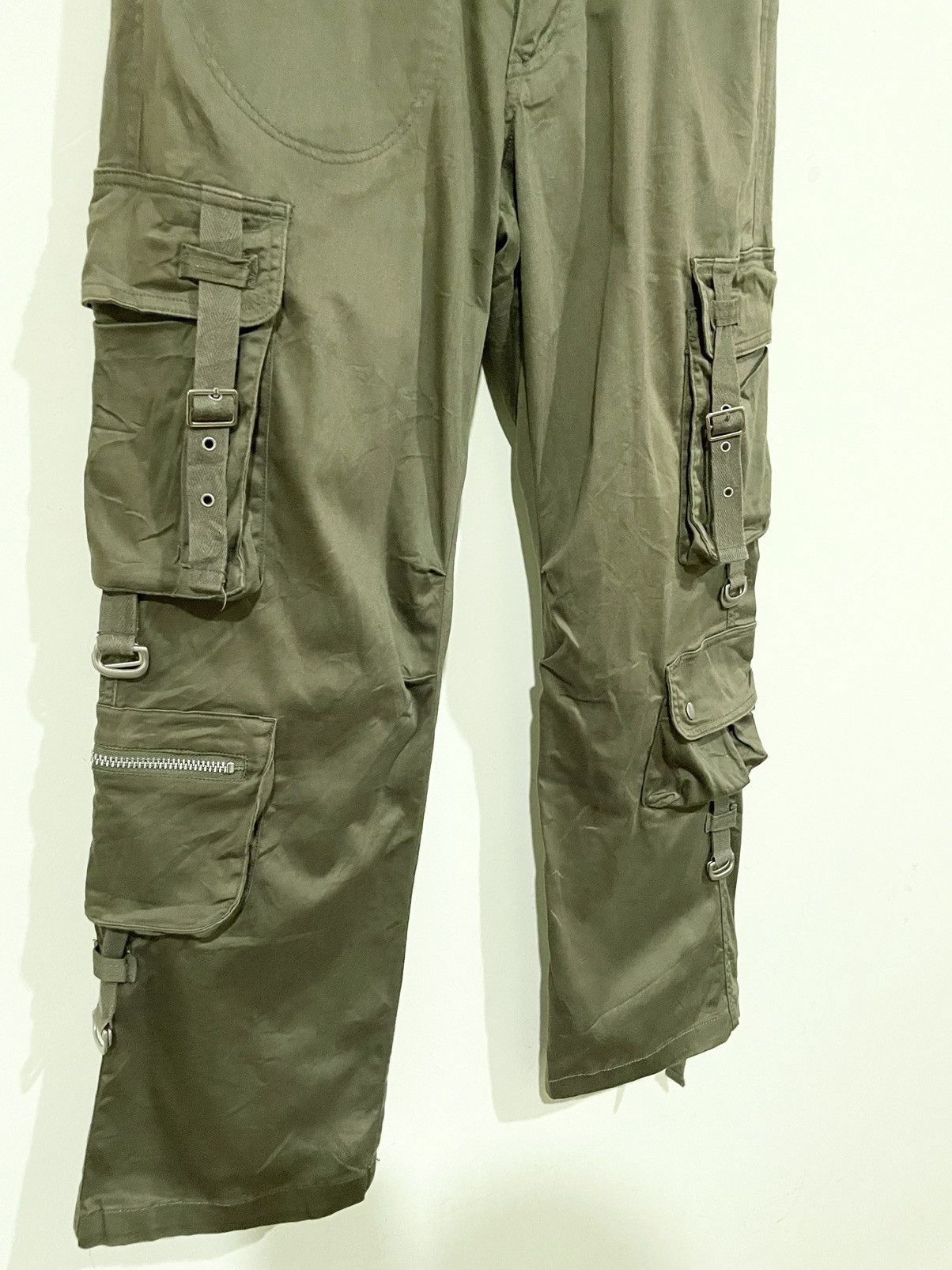 Japanese Brand Rare💥 Japanese Modern Lovers Lowrise Unisex Cargo Pants Size US 30 / EU 46 - 8 Thumbnail