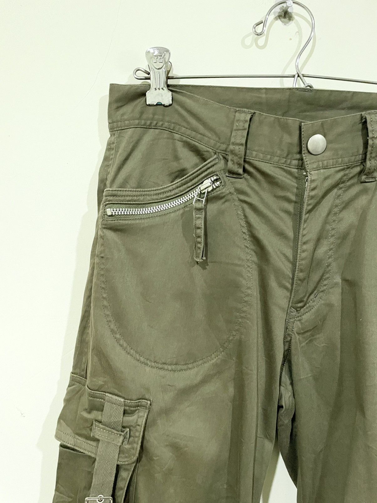 Japanese Brand Rare💥 Japanese Modern Lovers Lowrise Unisex Cargo Pants Size US 30 / EU 46 - 9 Thumbnail