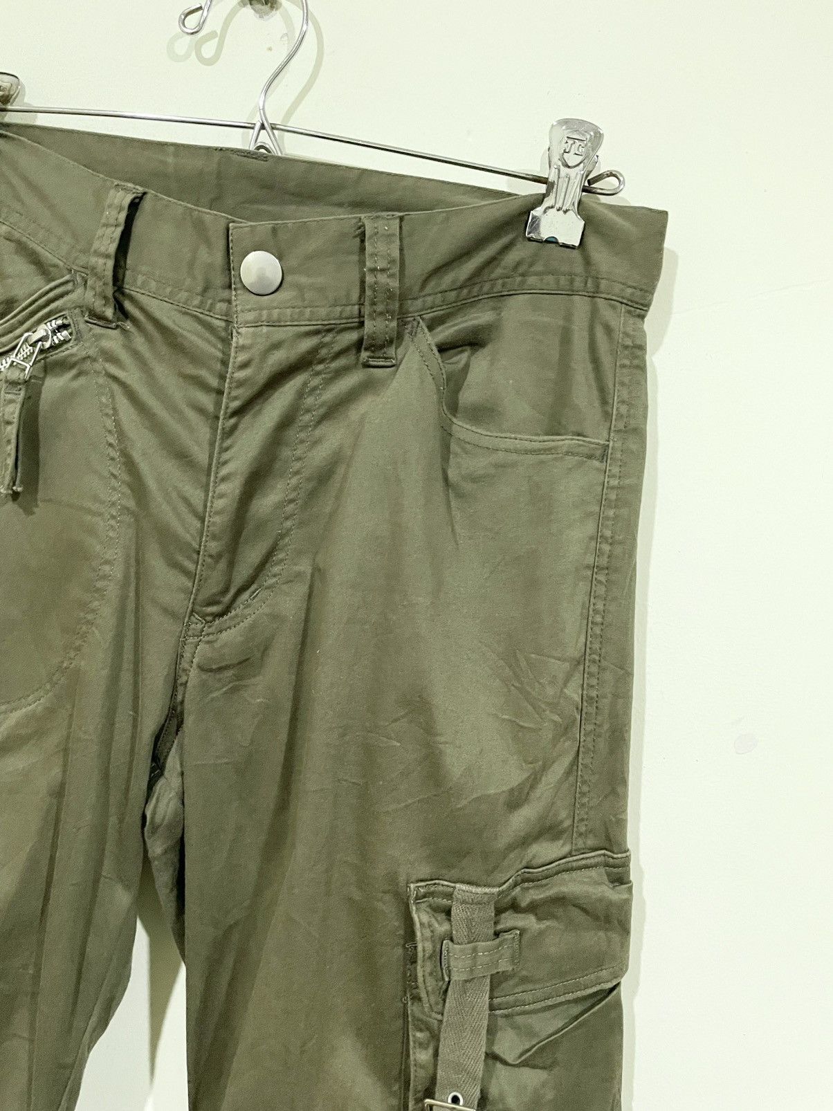 Japanese Brand Rare💥 Japanese Modern Lovers Lowrise Unisex Cargo Pants Size US 30 / EU 46 - 10 Thumbnail
