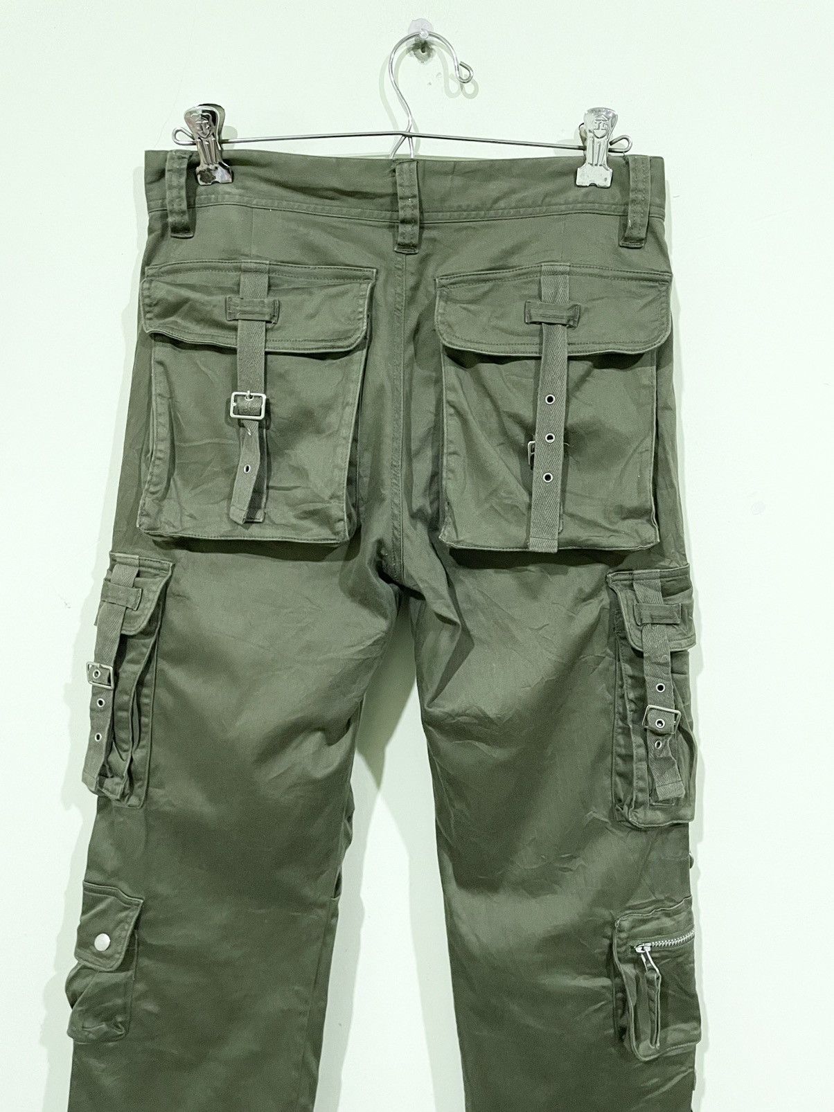 Japanese Brand Rare💥 Japanese Modern Lovers Lowrise Unisex Cargo Pants Size US 30 / EU 46 - 14 Thumbnail